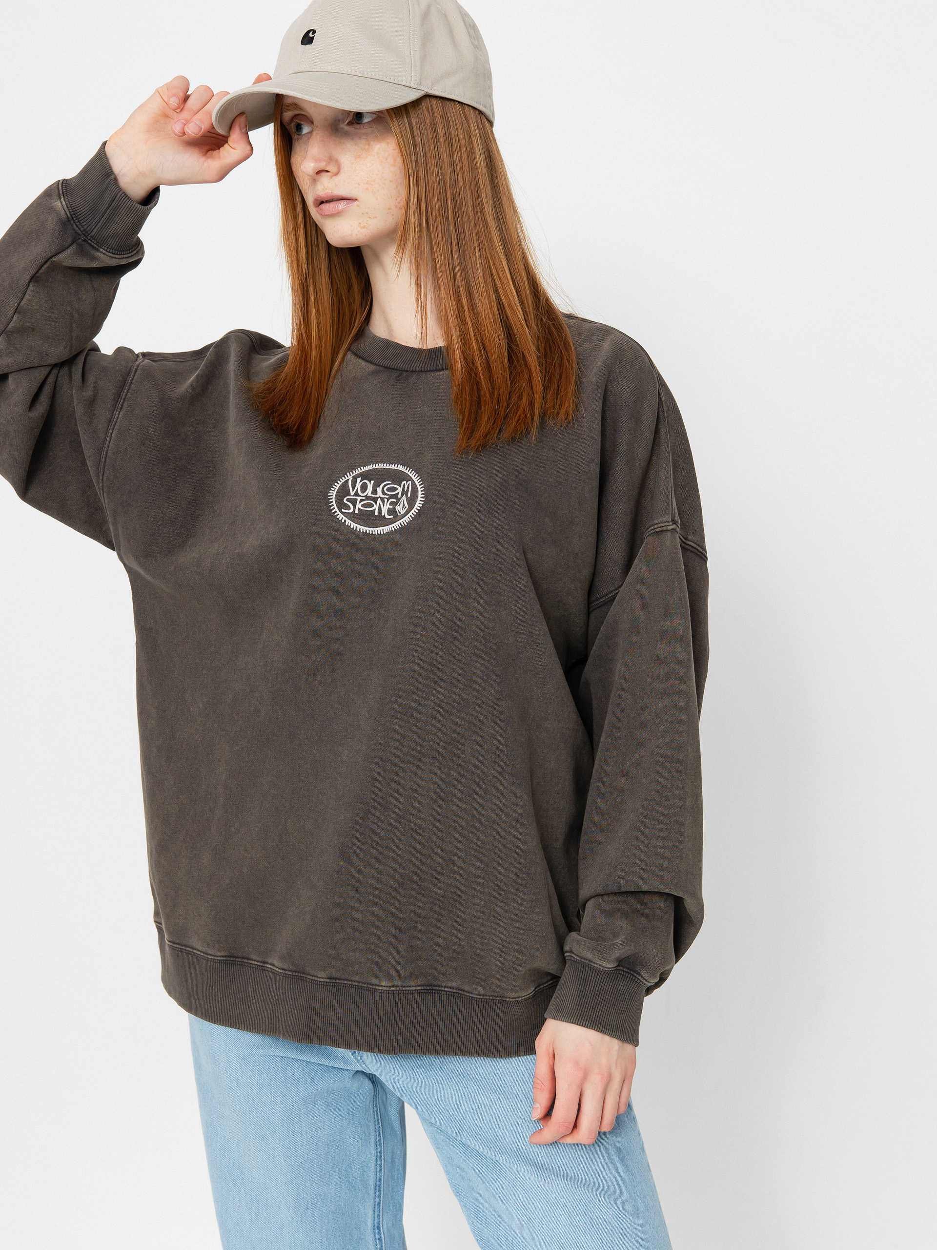 Hanorac Volcom Stone Crew Wmn (vintage black)