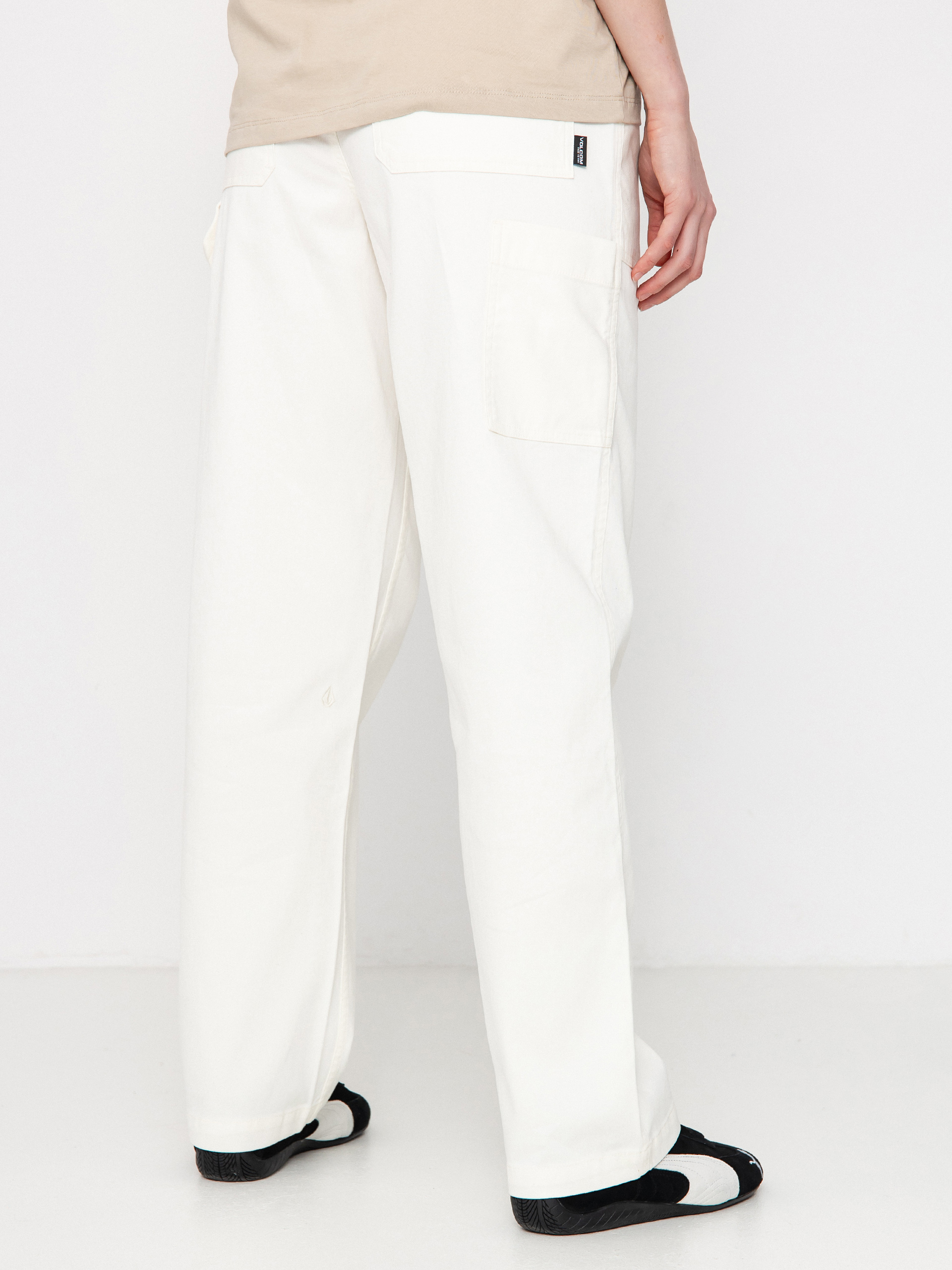 Pantaloni Volcom Stone Kraft Wmn (star white)
