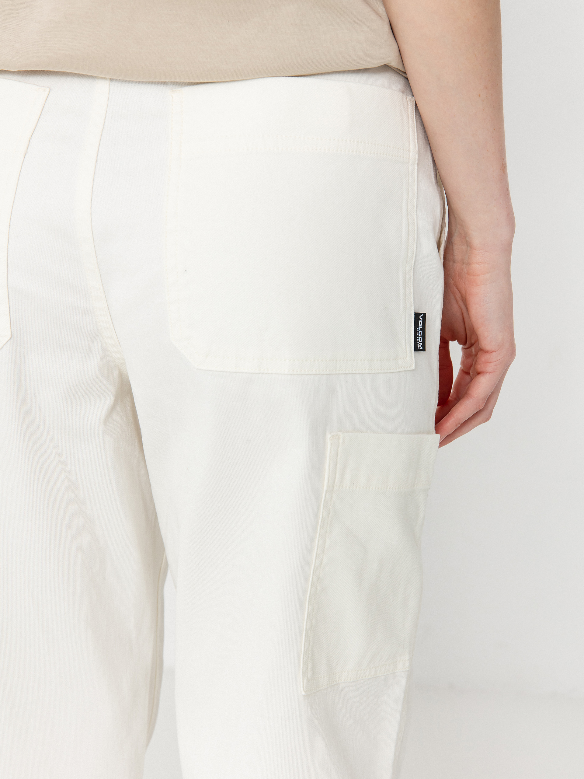 Pantaloni Volcom Stone Kraft Wmn (star white)