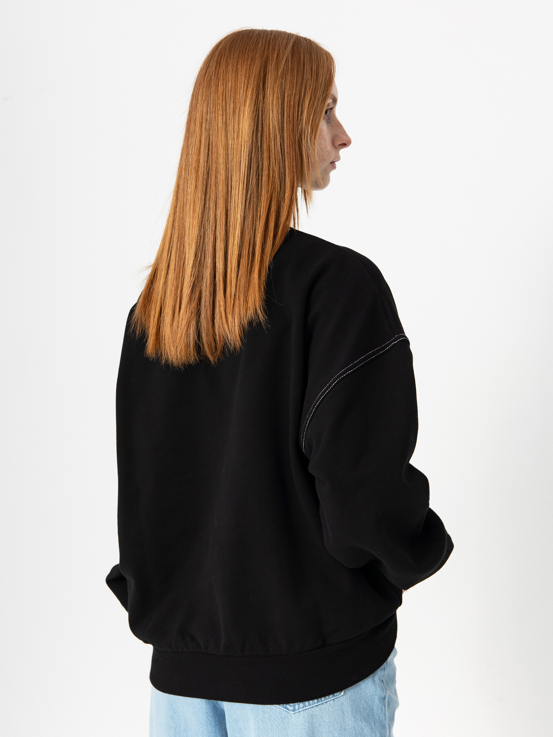 Hanorac Volcom Fa Alix Crew Wmn (black)