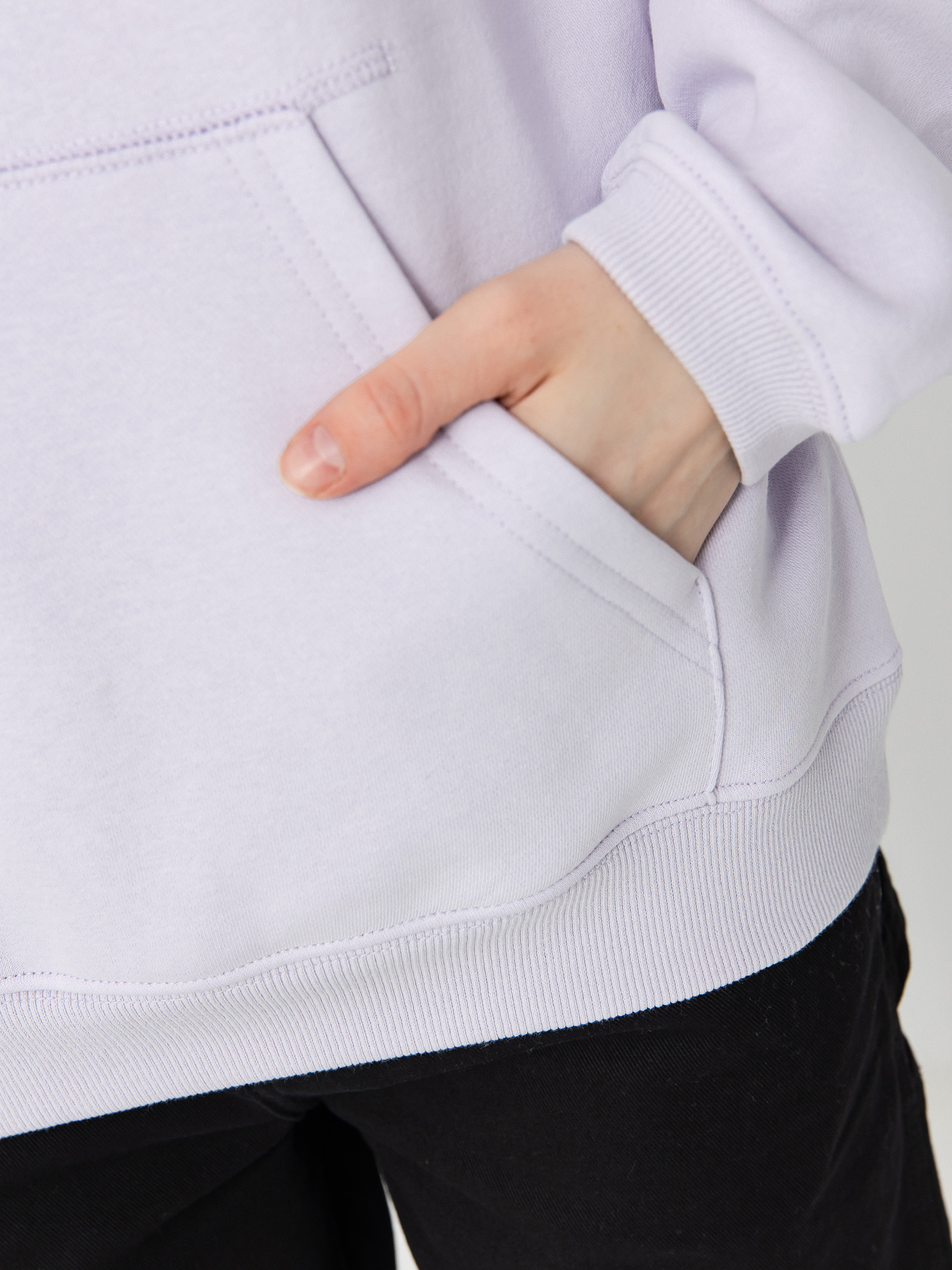 Hanorac cu glugă Volcom Stone Heart Up HD Wmn (dusty lavender)