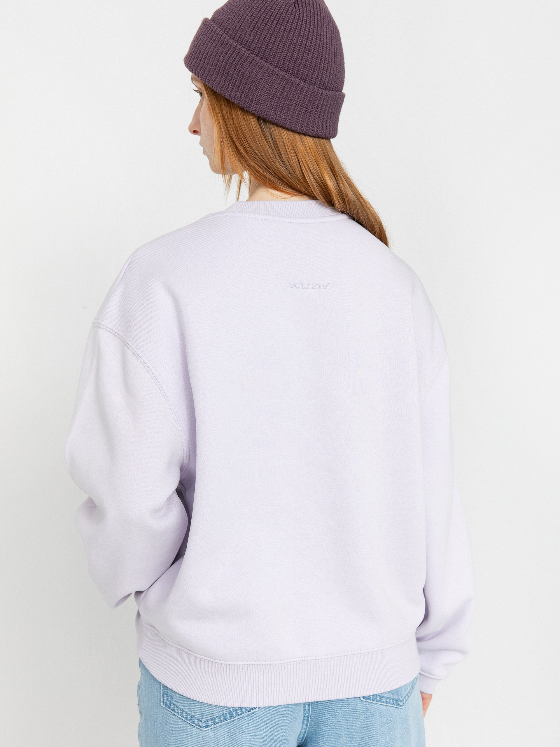 Hanorac Volcom Stone Heart Up Crew Wmn (dusty lavender)