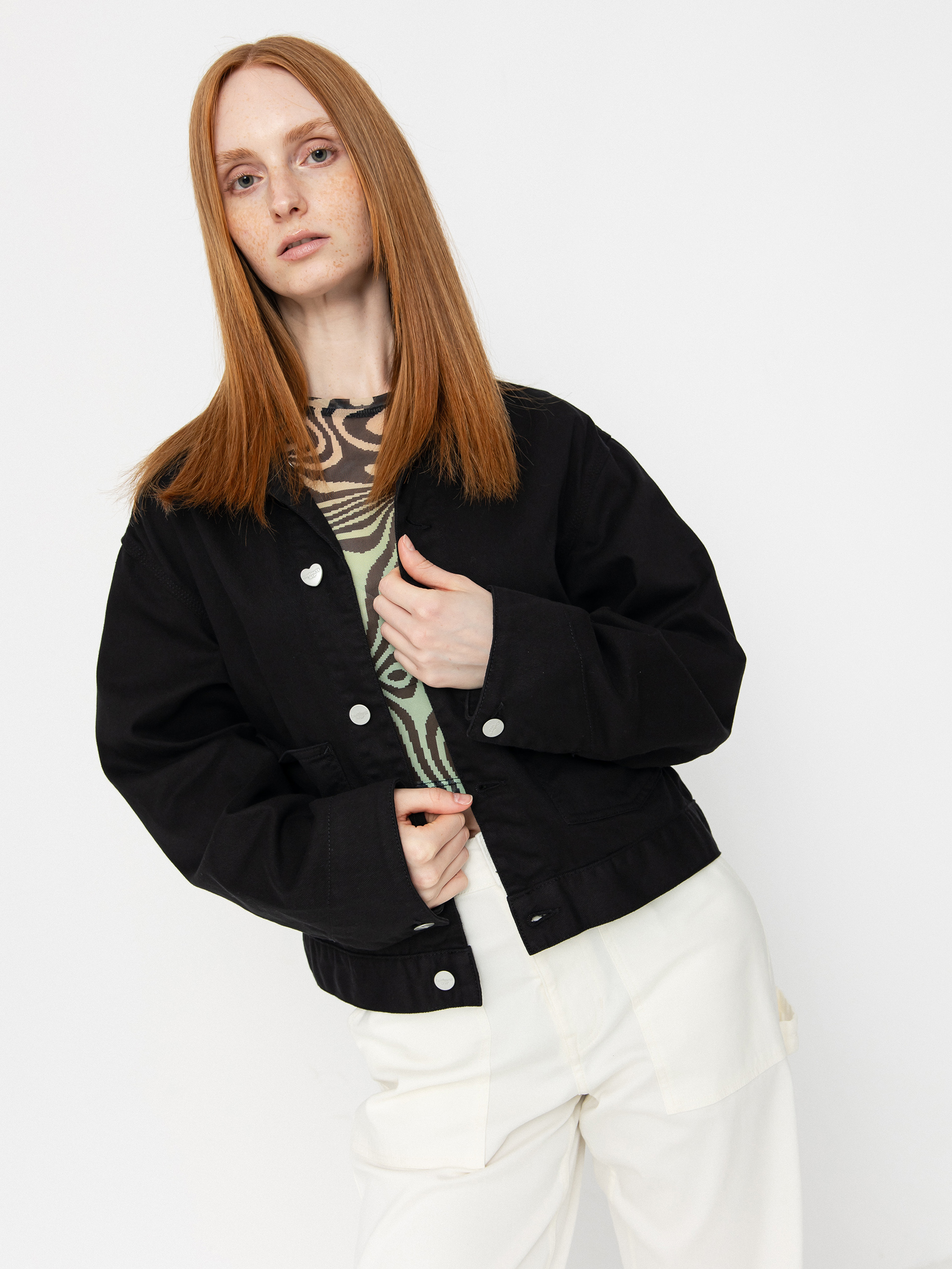 Geacă Carhartt WIP Drewe Wmn (black)