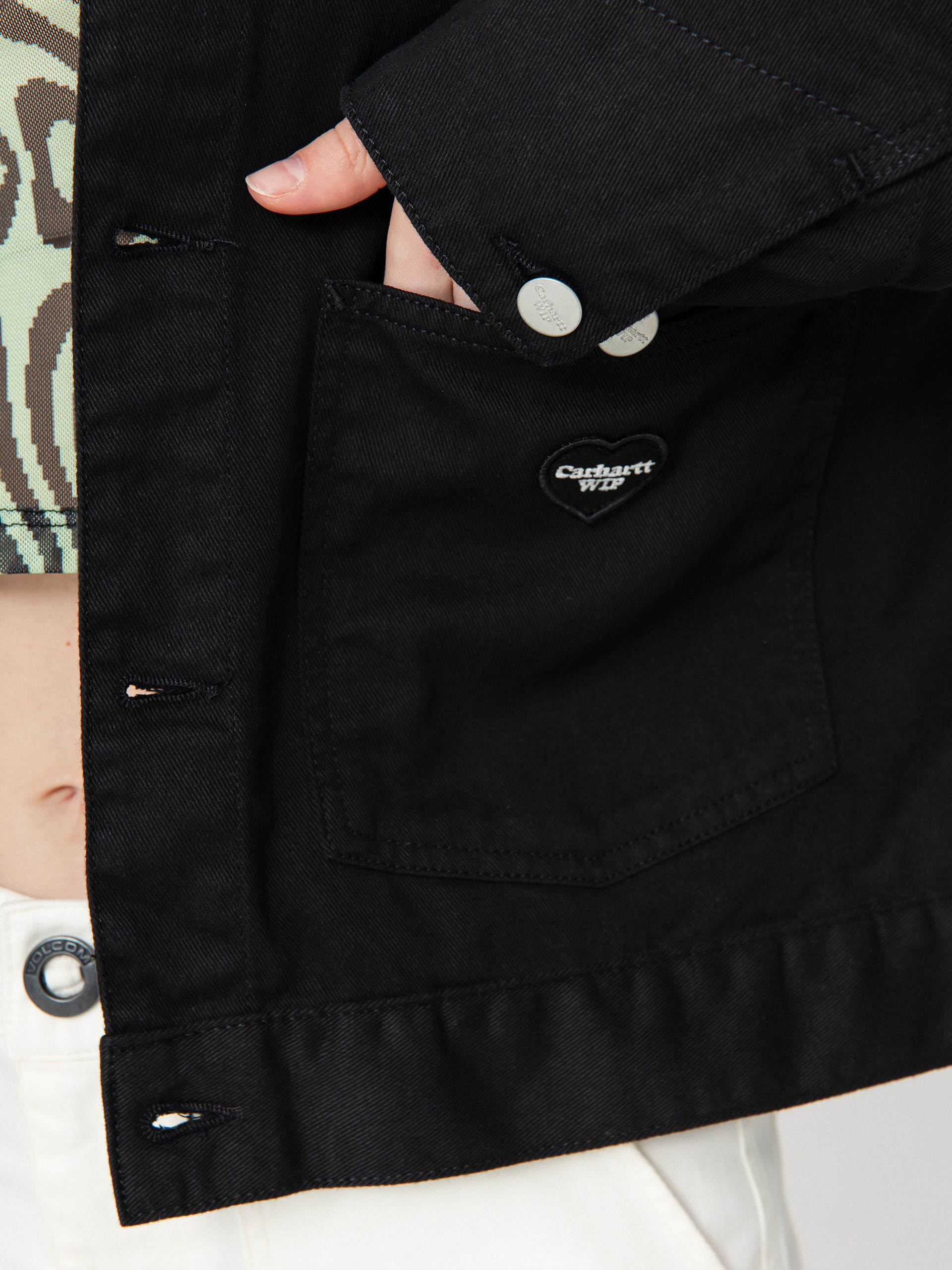 Geacă Carhartt WIP Drewe Wmn (black)