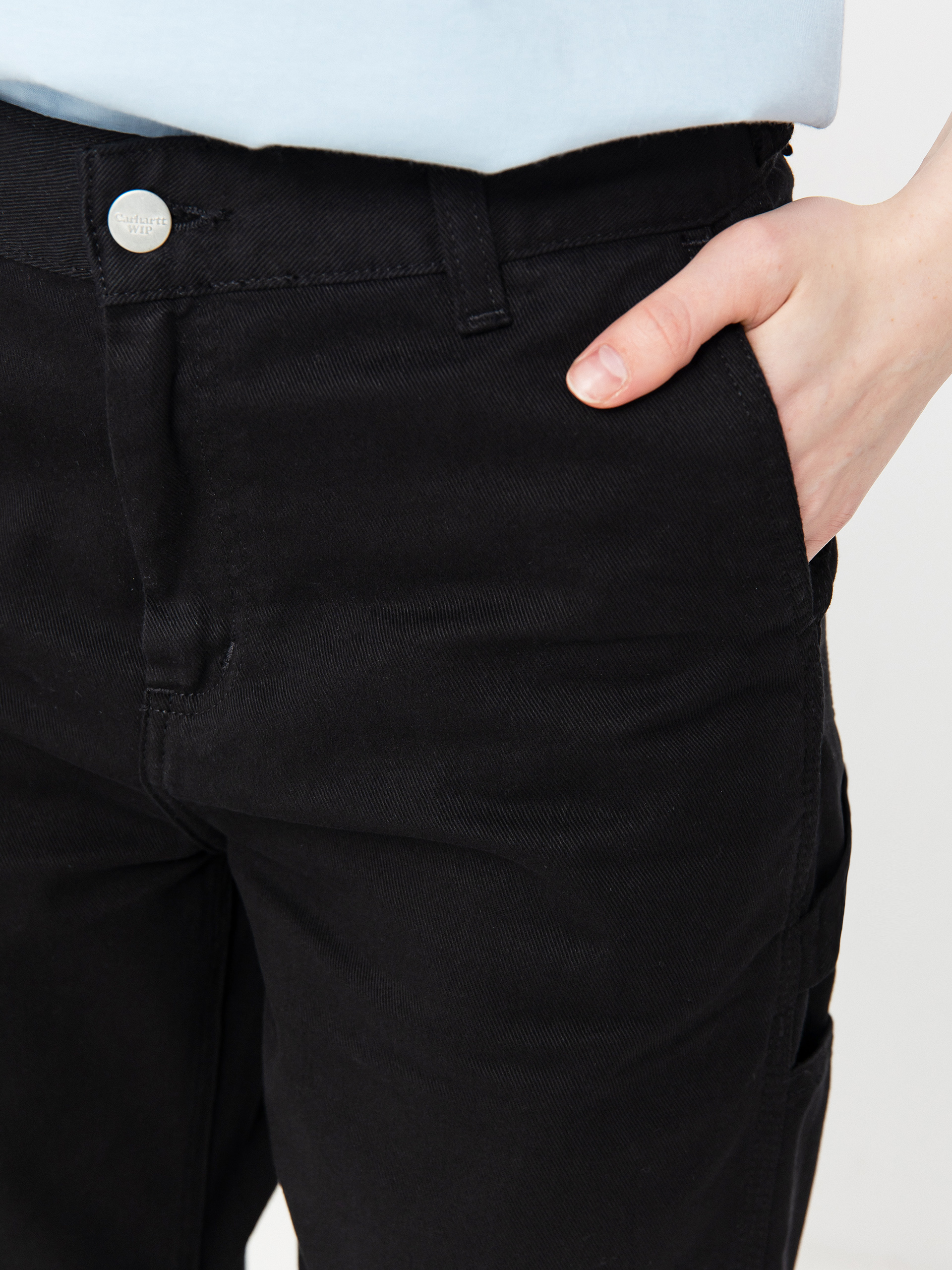 Pantaloni Carhartt WIP Drewe Wmn (black)