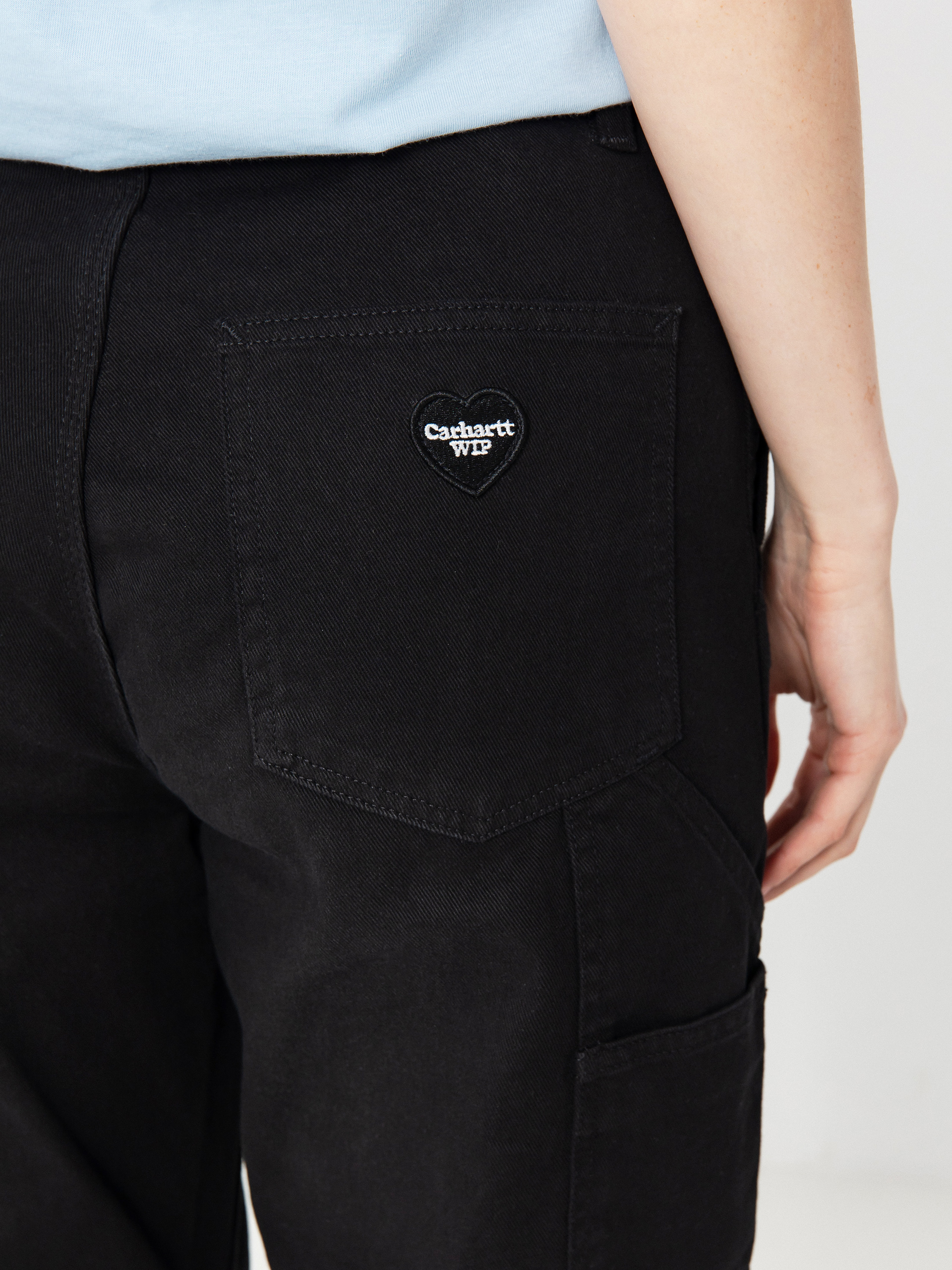 Pantaloni Carhartt WIP Drewe Wmn (black)