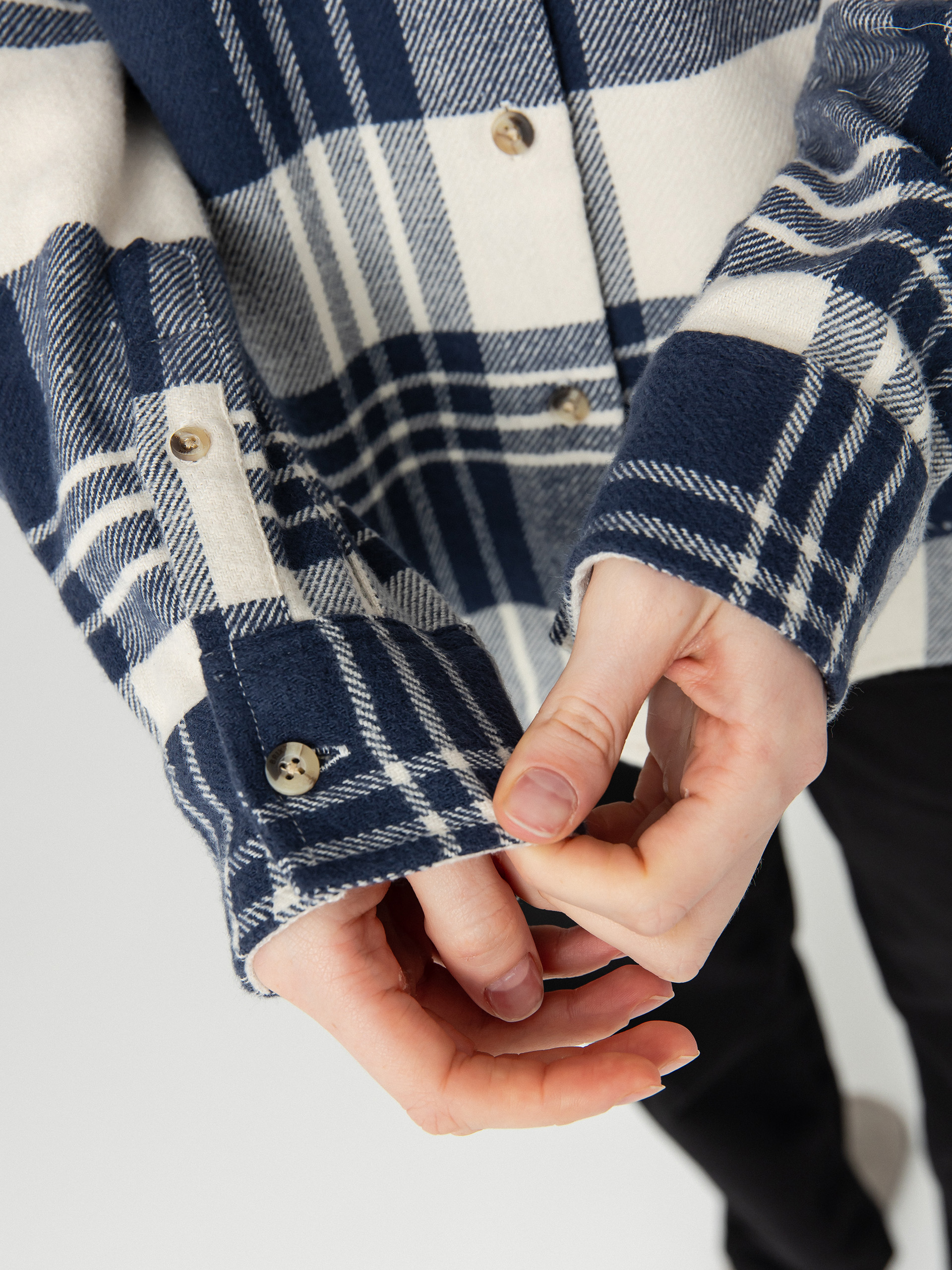 Cămașă Brixton Bowery Classic Flannel Wmn (azure blue/whitecap plaid)