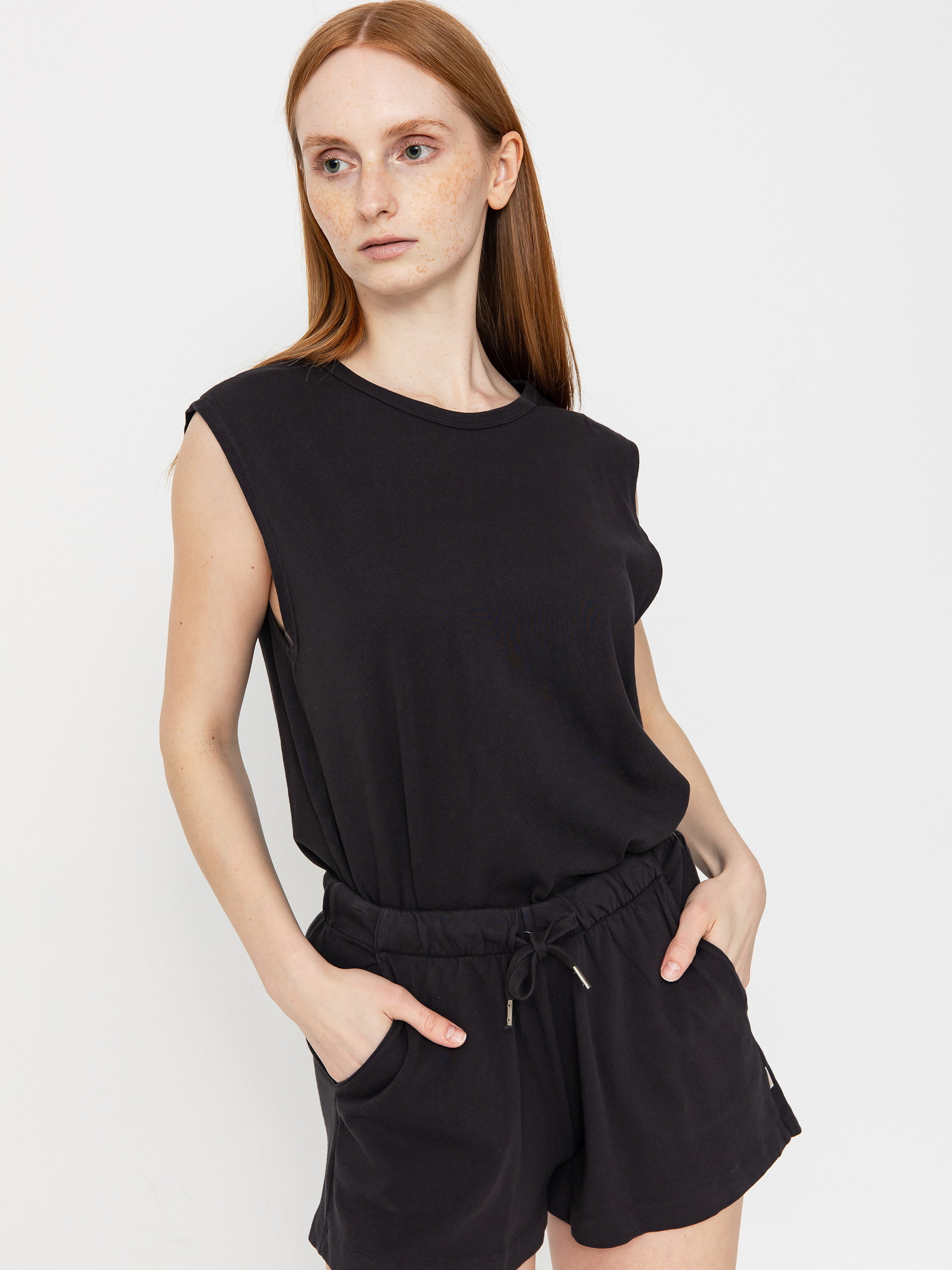 Tricou Brixton Carefree Organic Gd Muscle Tan Wmn (black)