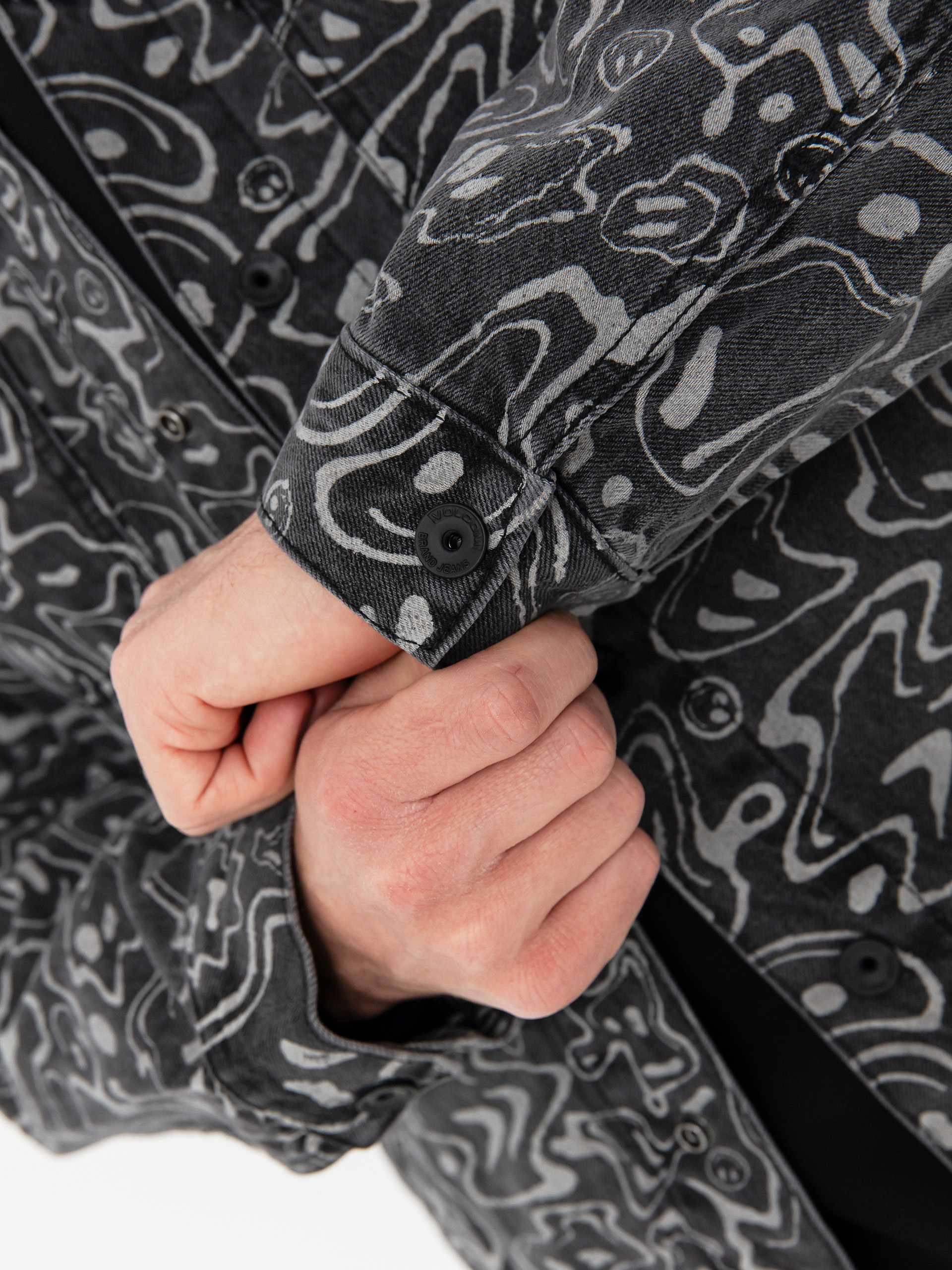 Geacă Volcom Fa F Rygalski (black print)