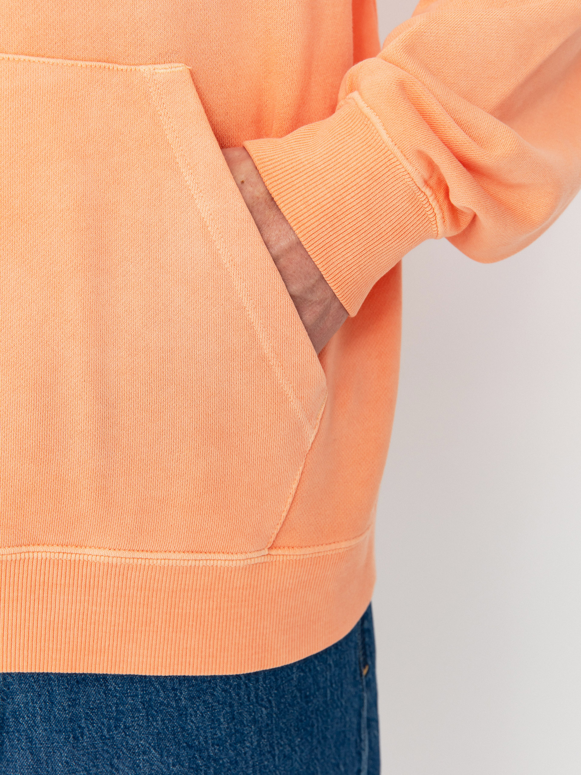 Hanorac cu glugă Volcom Single Stone Tw HD (pale peach)