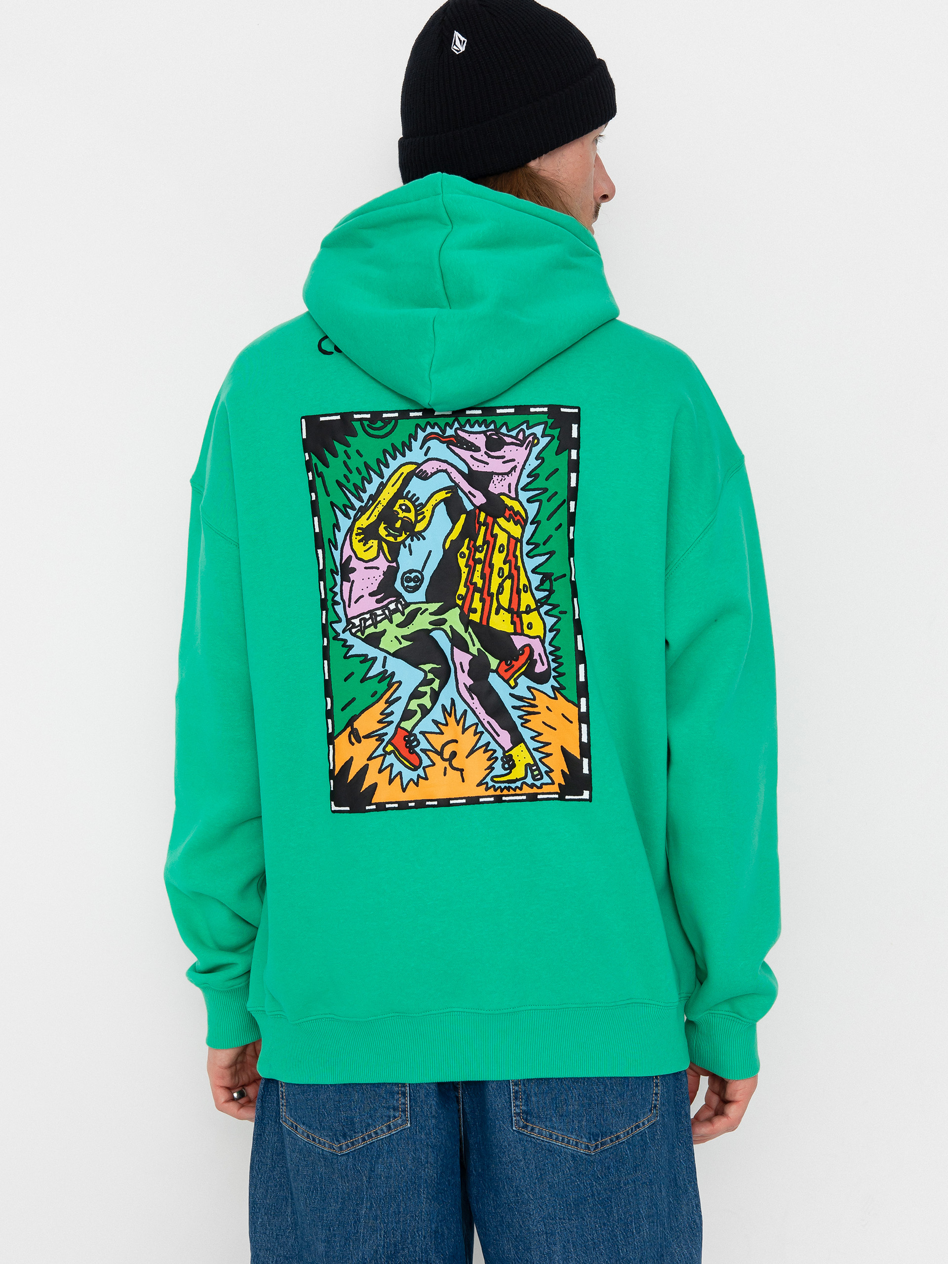 Hanorac cu glugă Volcom Fa Bob Mollema 1 HD (mint)