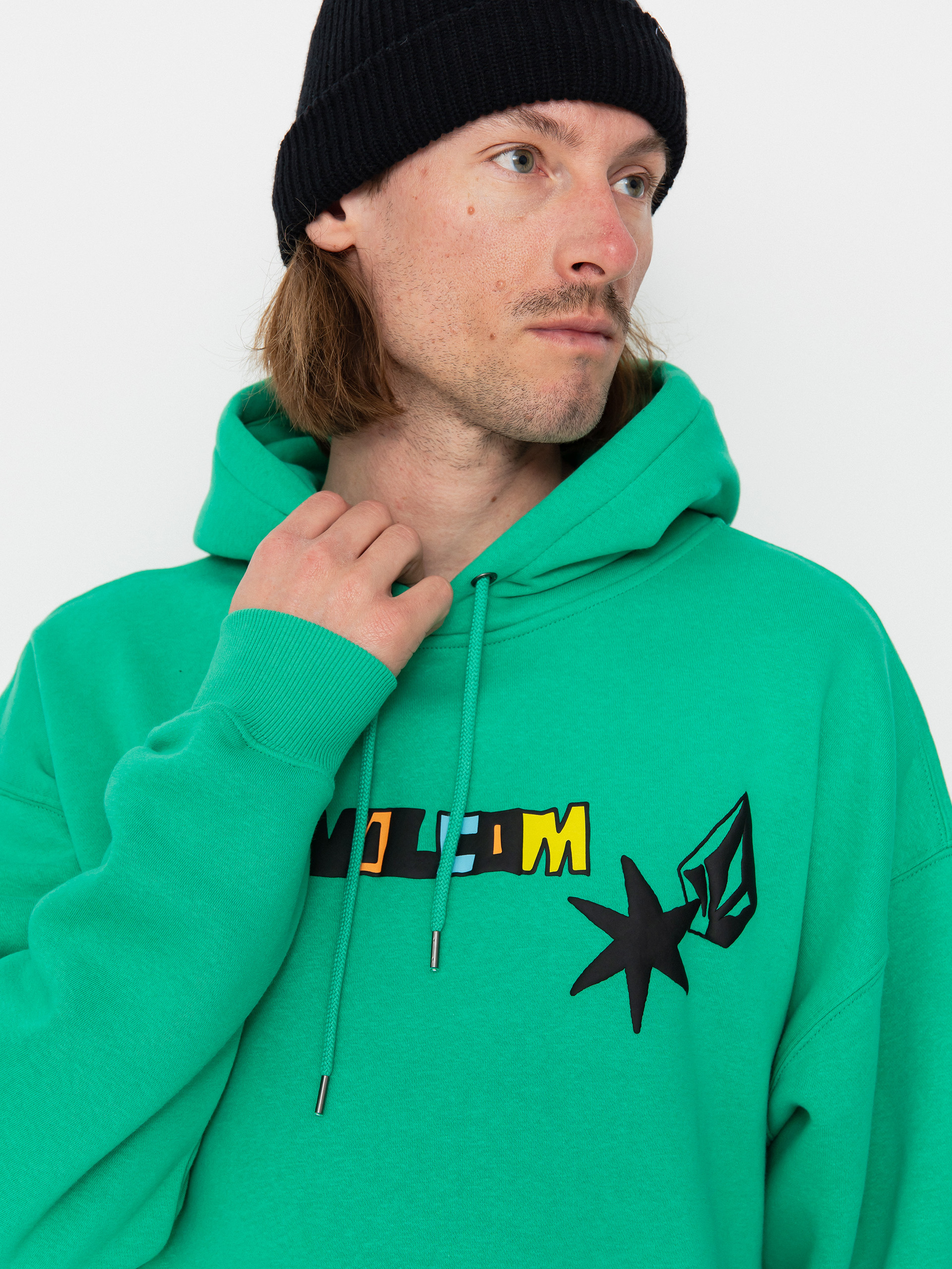 Hanorac cu glugă Volcom Fa Bob Mollema 1 HD (mint)