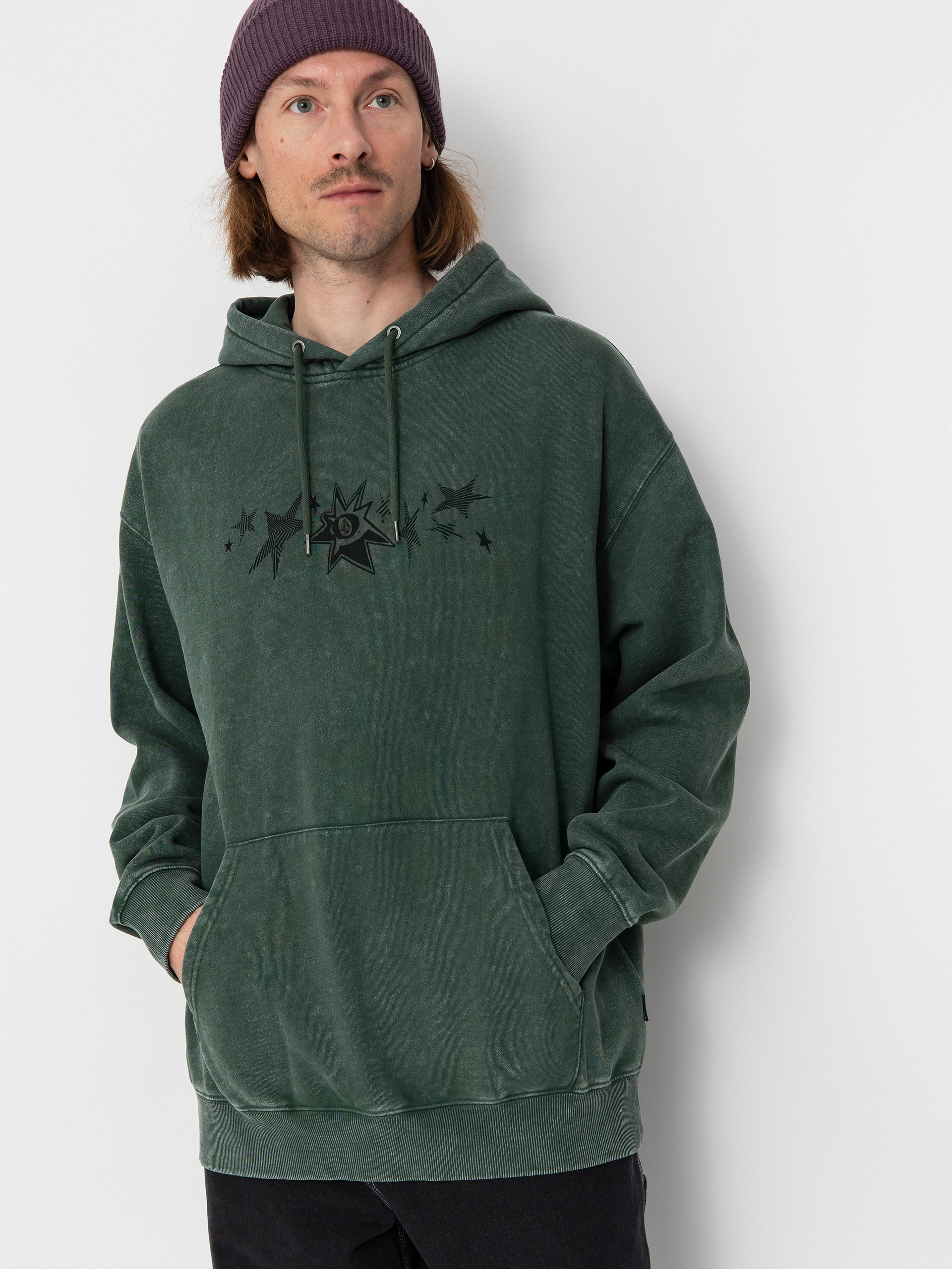 Hanorac cu glugă Volcom Volcom Ent HD (alpine)