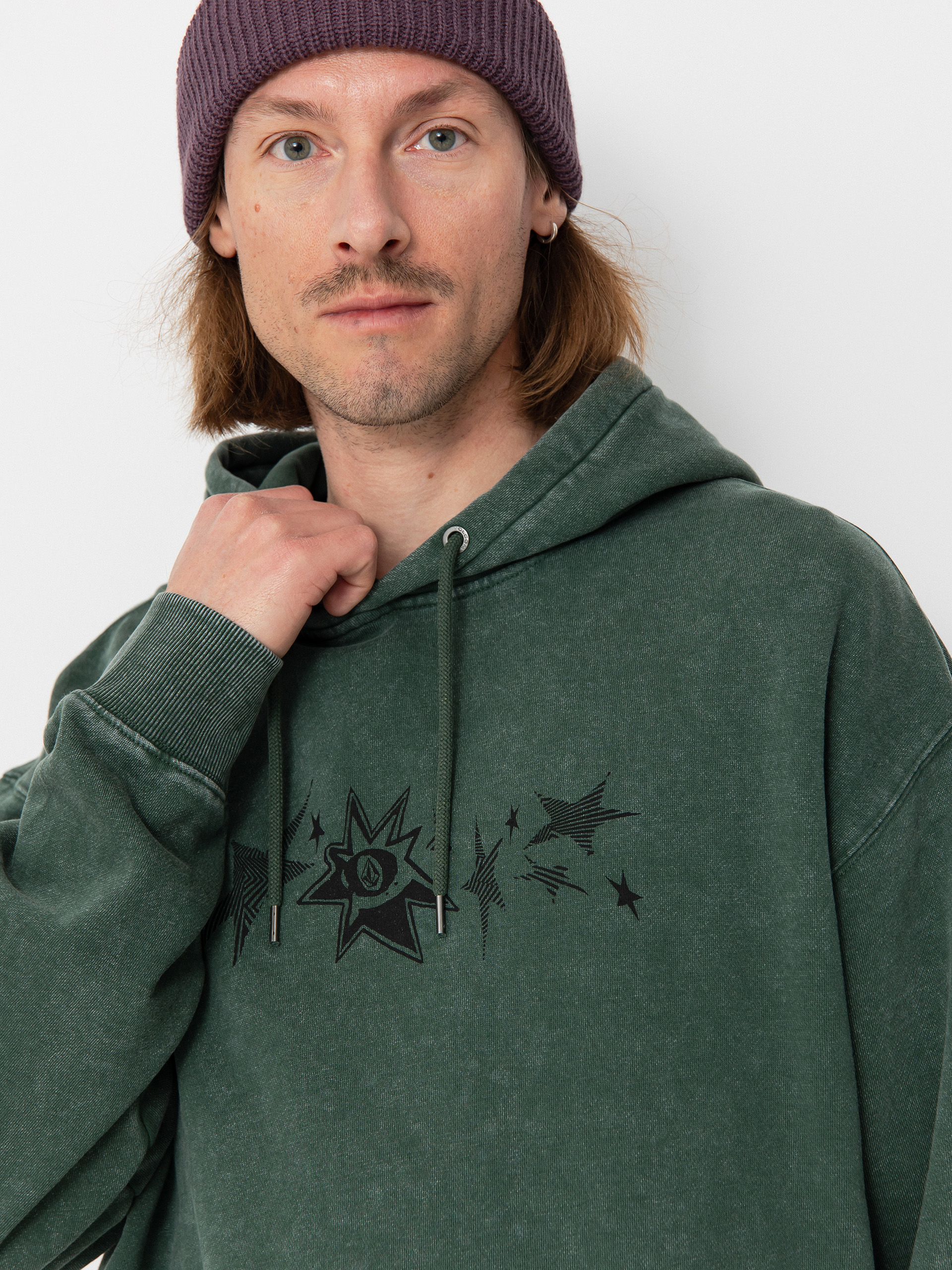 Hanorac cu glugă Volcom Volcom Ent HD (alpine)