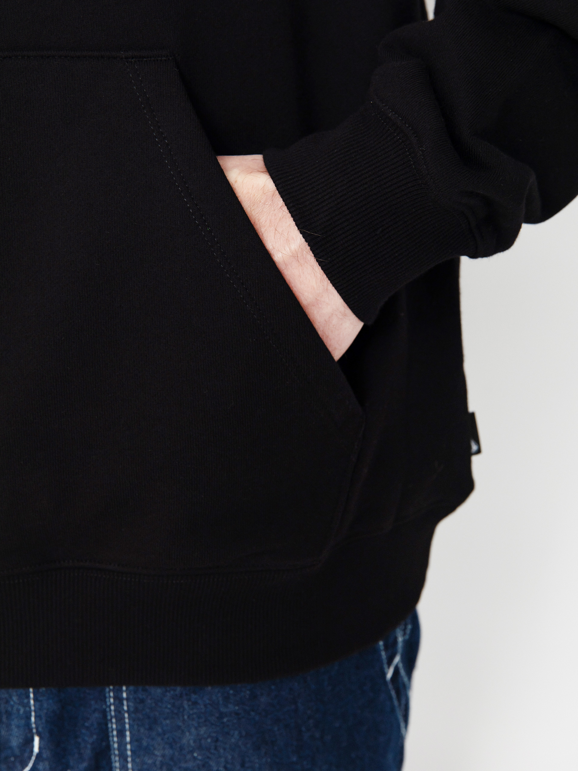 Hanorac cu glugă Volcom Handerry HD (black)