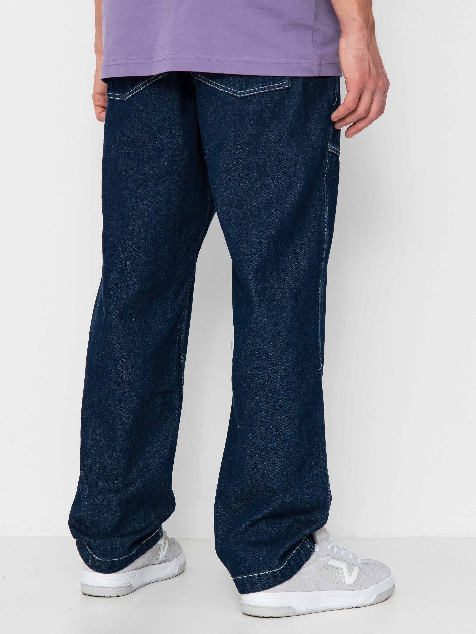 Pantaloni Vans Fatigue Loose Tapered Denim (dark denim)
