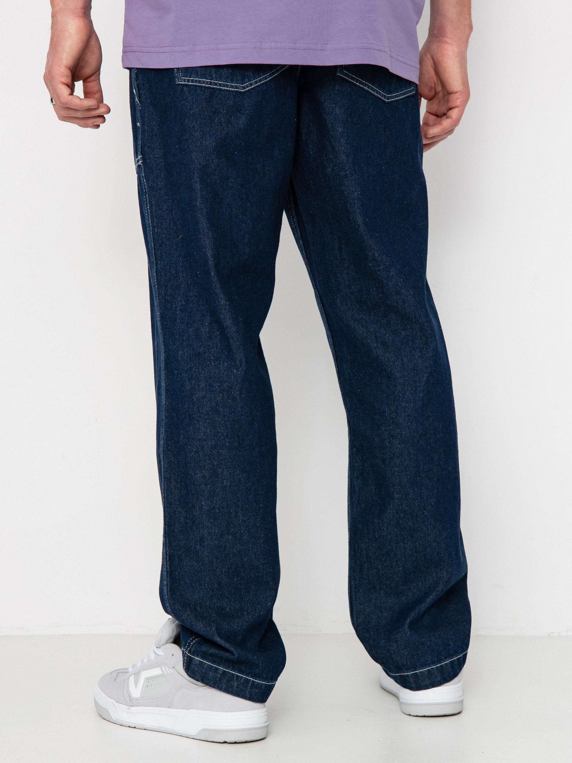 Pantaloni Vans Fatigue Loose Tapered Denim (dark denim)