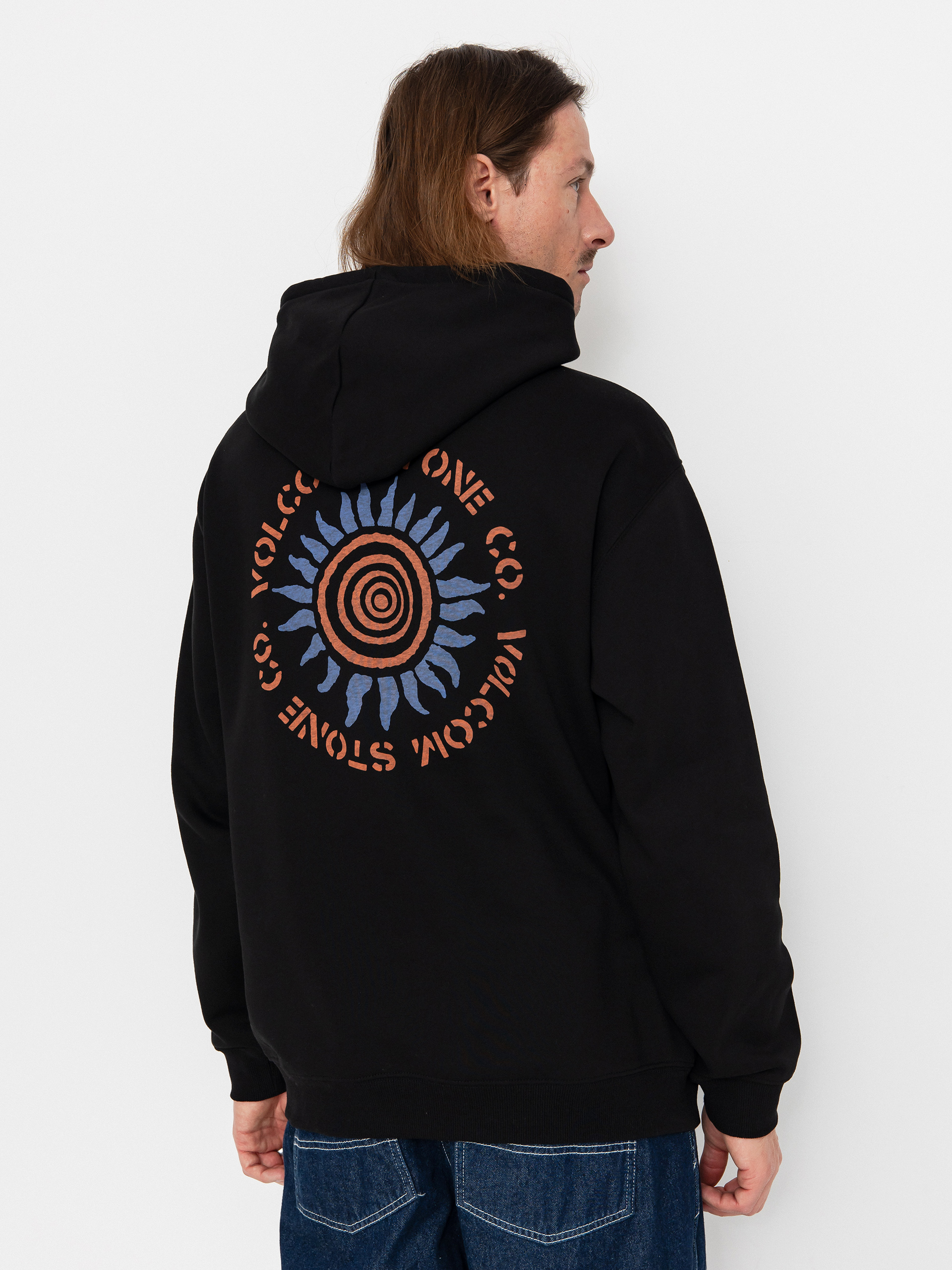 Hanorac cu glugă Volcom Watanite HD (black)