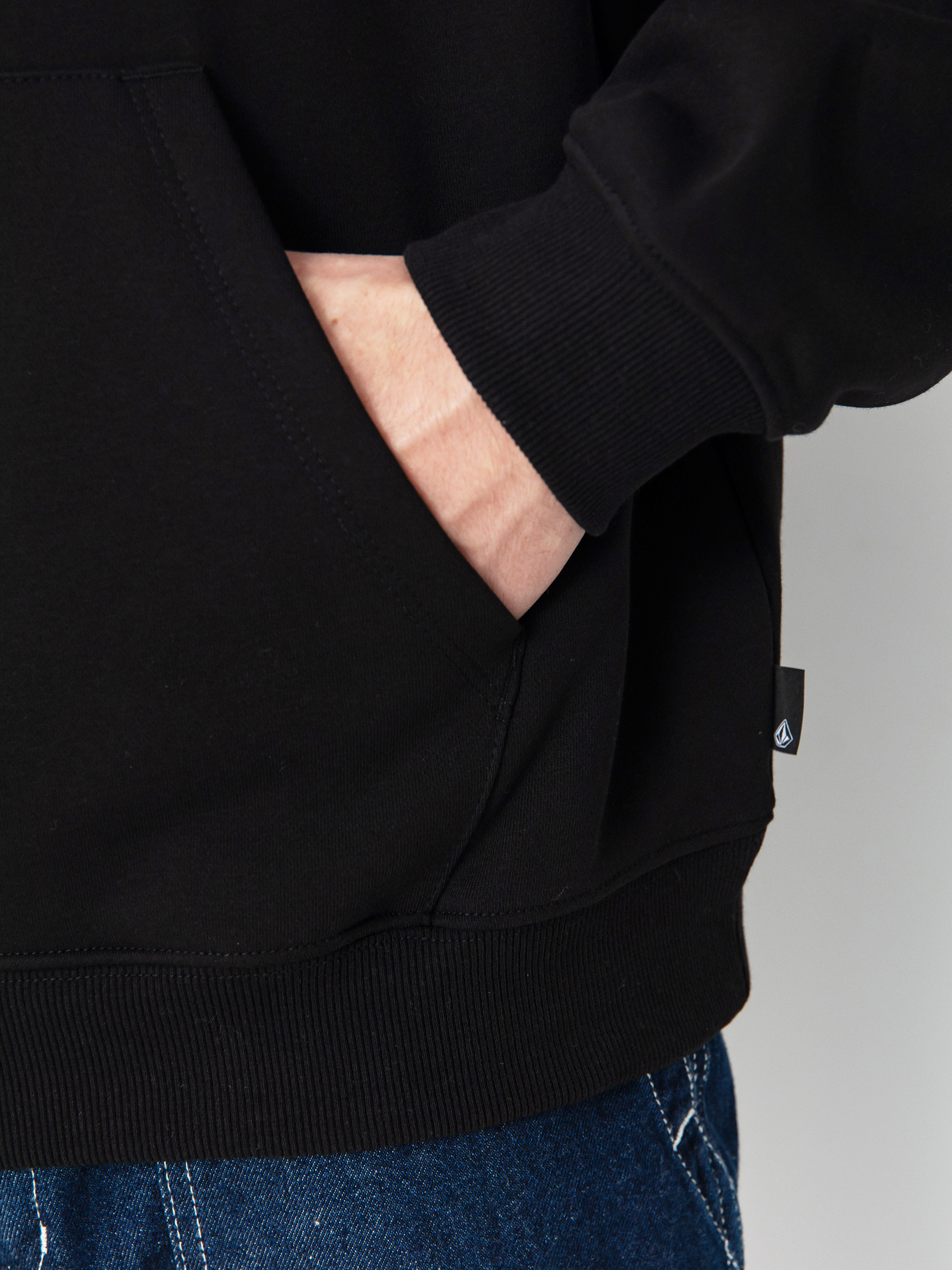 Hanorac cu glugă Volcom Watanite HD (black)