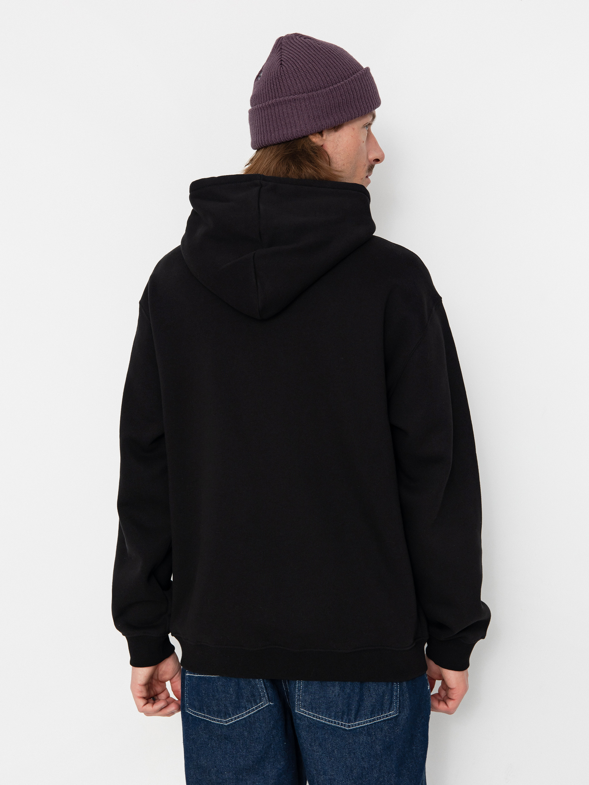 Hanorac cu glugă Volcom Single Stone HD (black)