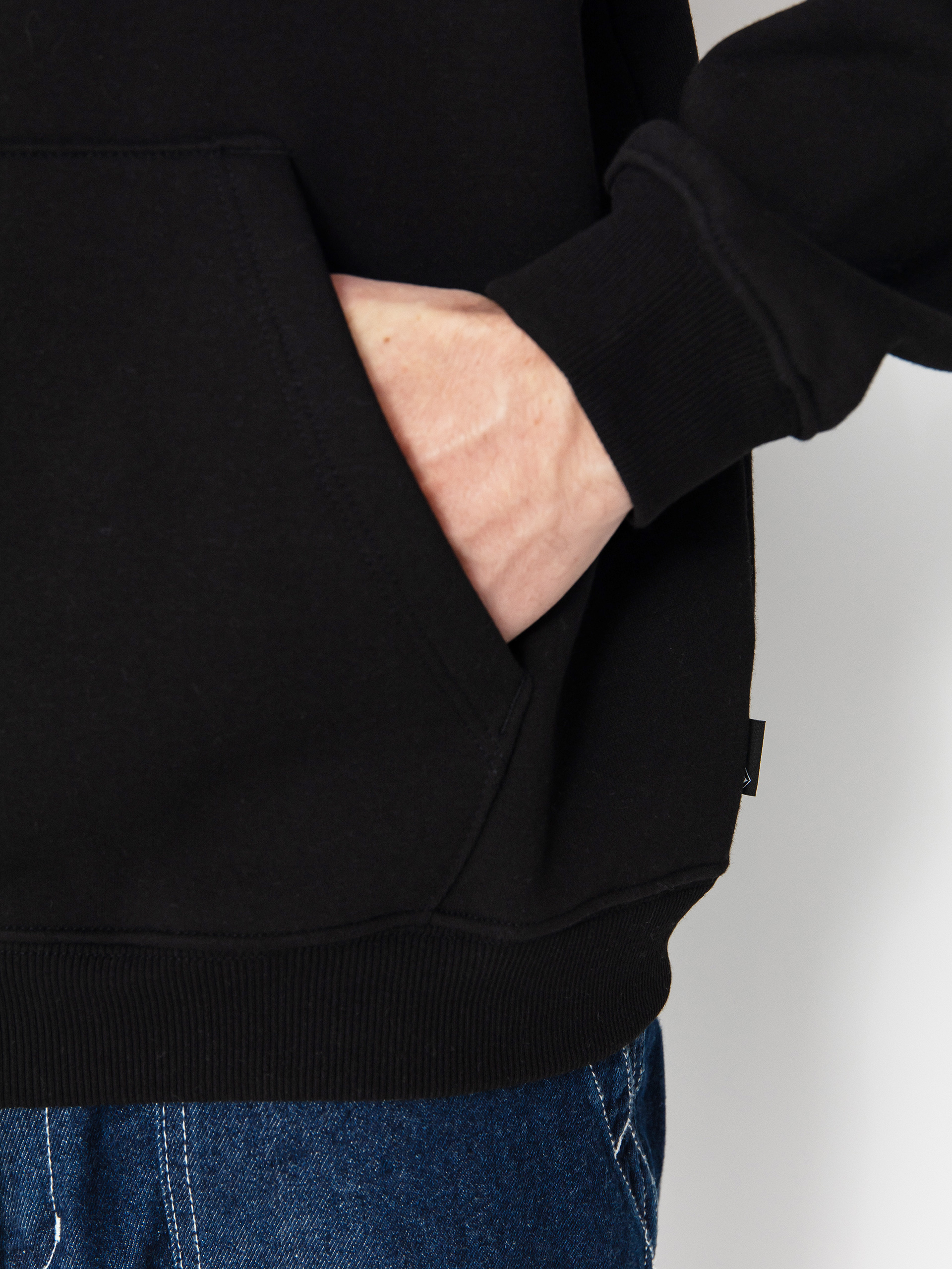 Hanorac cu glugă Volcom Single Stone HD (black)