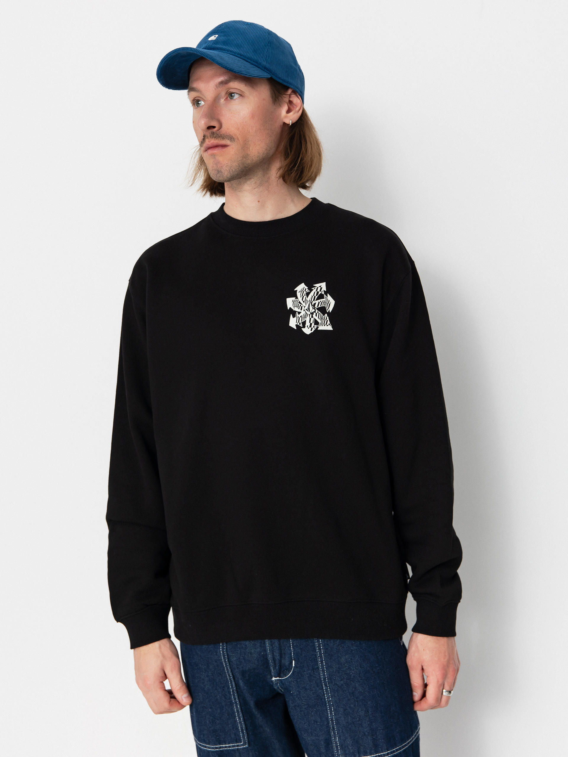 Hanorac Volcom Watanite Crew (black)