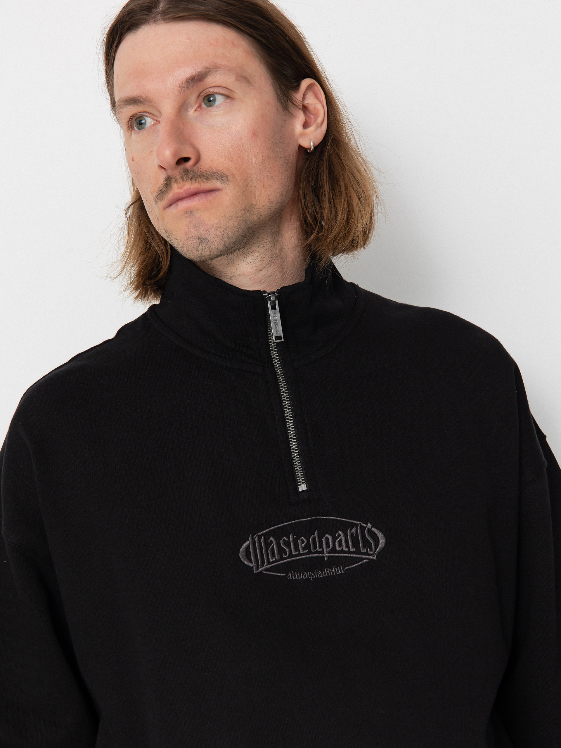 Hanorac Wasted Paris Yard Boxy Funnel (black)