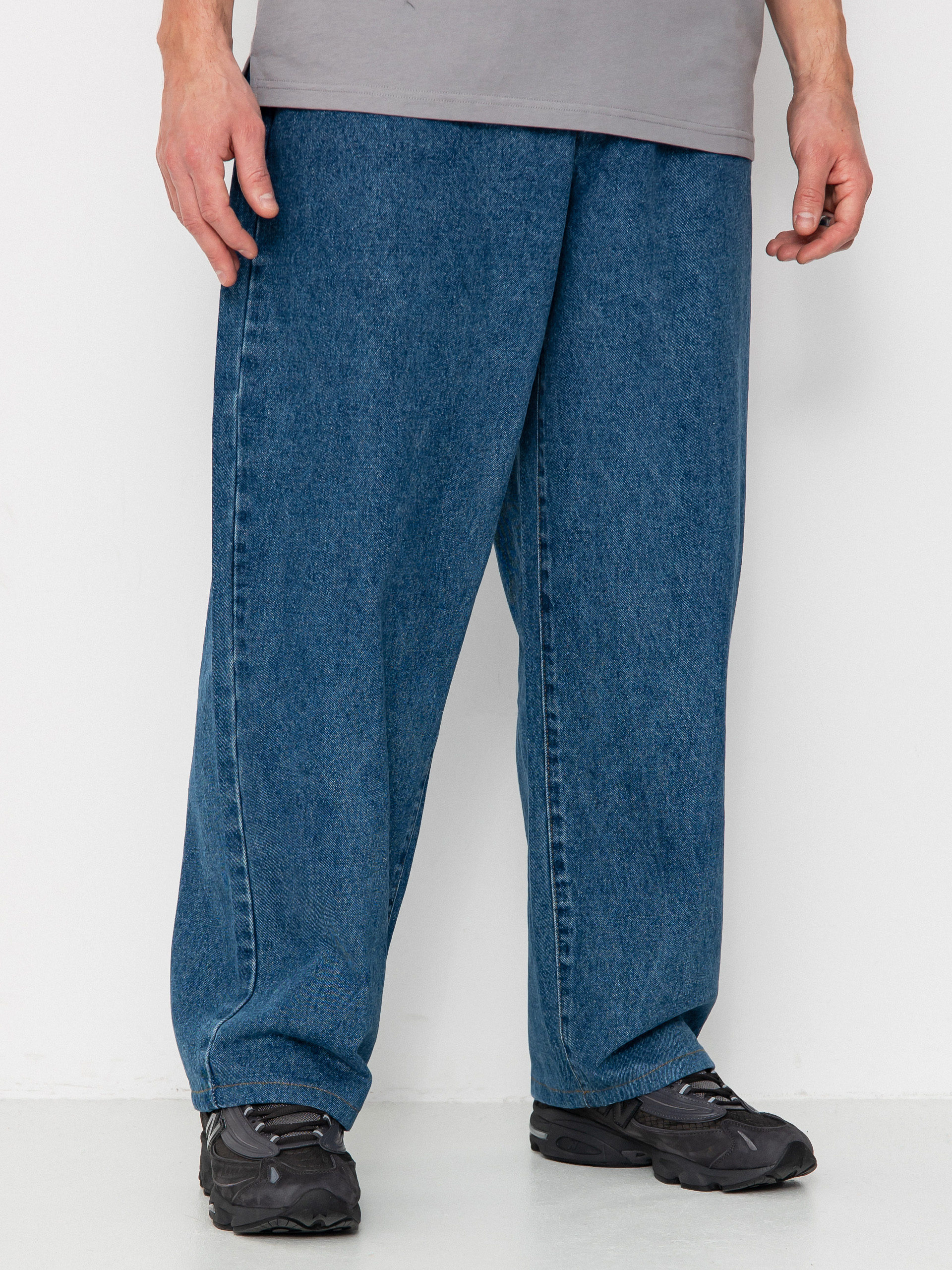 Pantaloni Wasted Paris Signature Rod (washed blue)