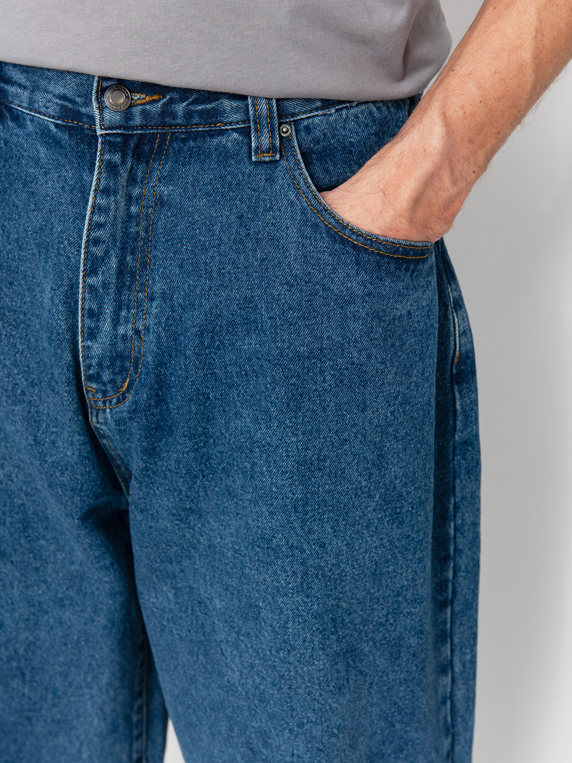 Pantaloni Wasted Paris Signature Rod (washed blue)