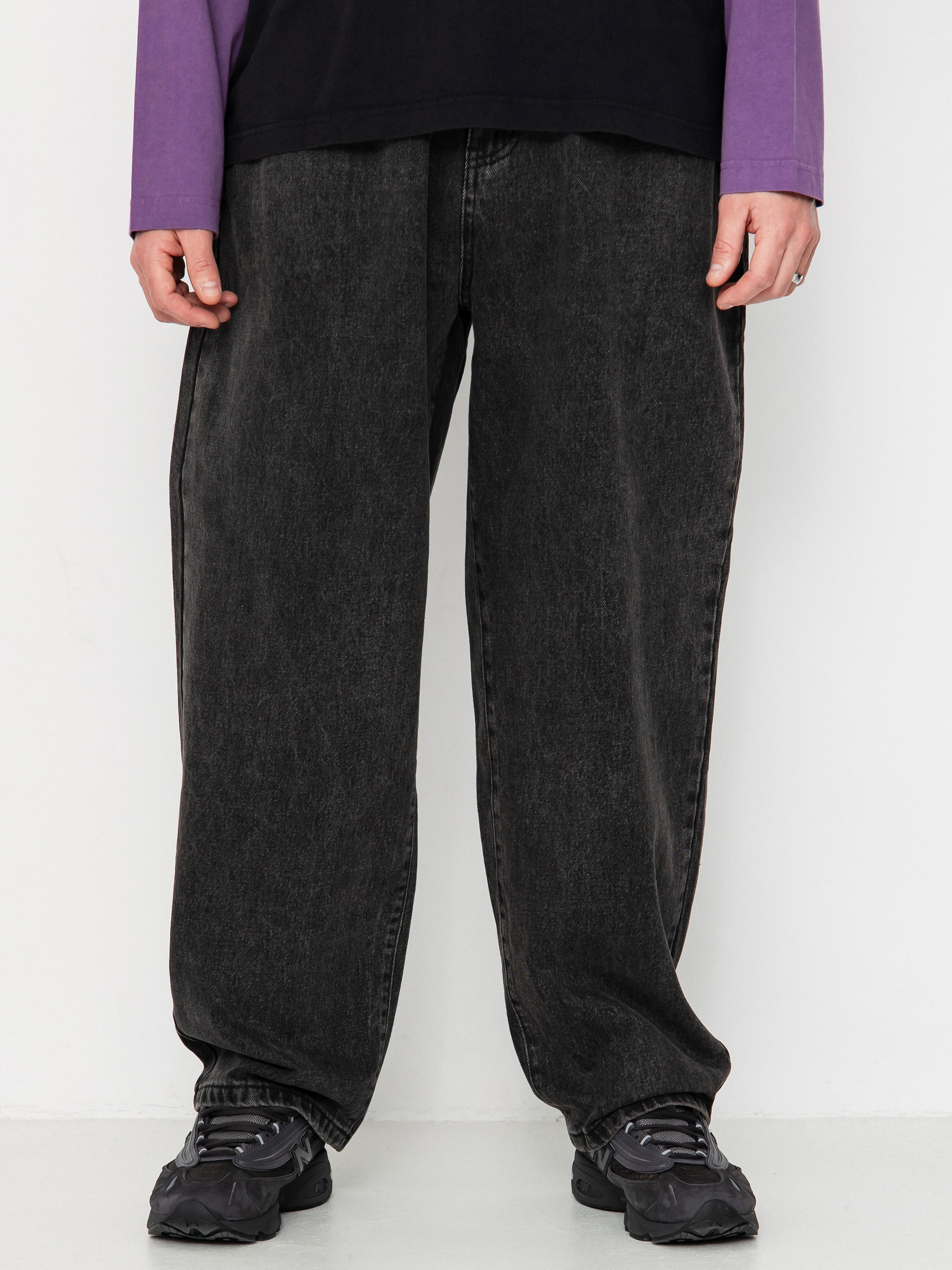 Pantaloni Wasted Paris Signature Rod (faded black)