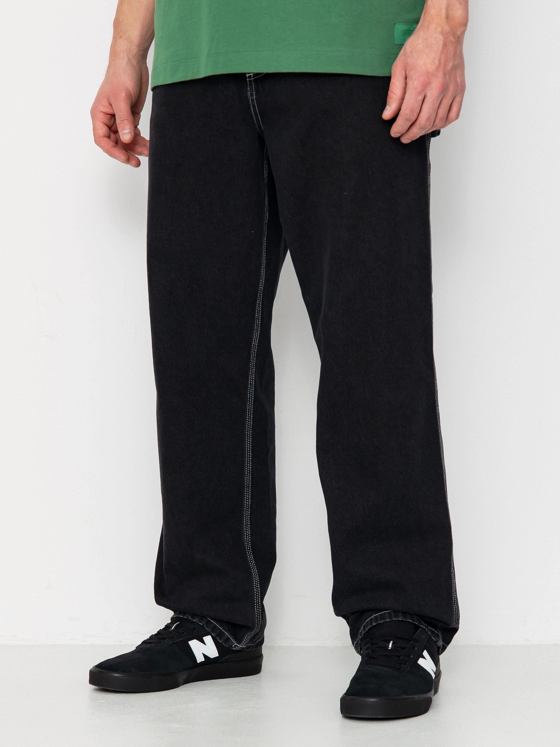 Pantaloni Carhartt WIP Single Knee (black)