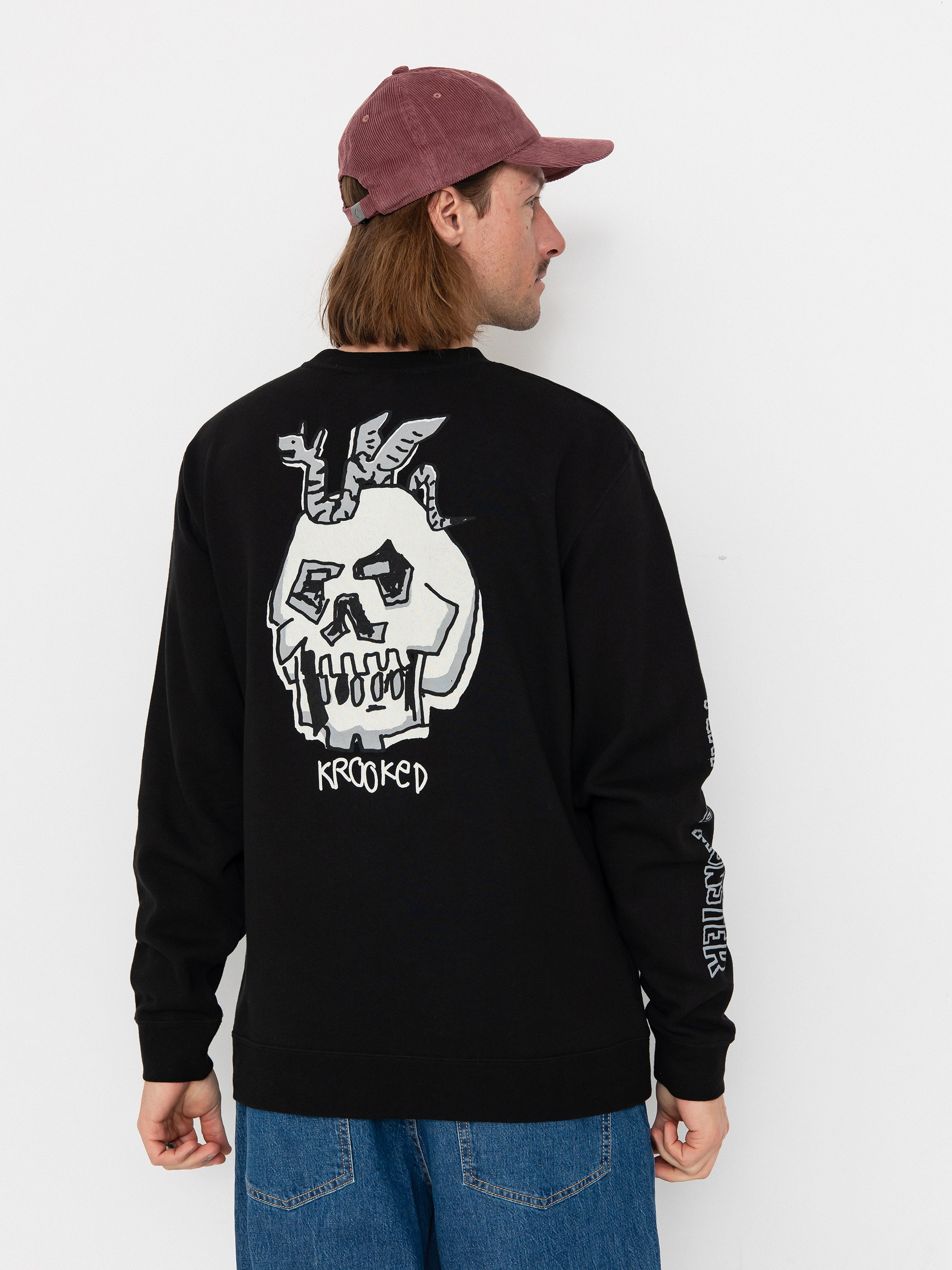 Hanorac Krooked Fear No Monster (black)