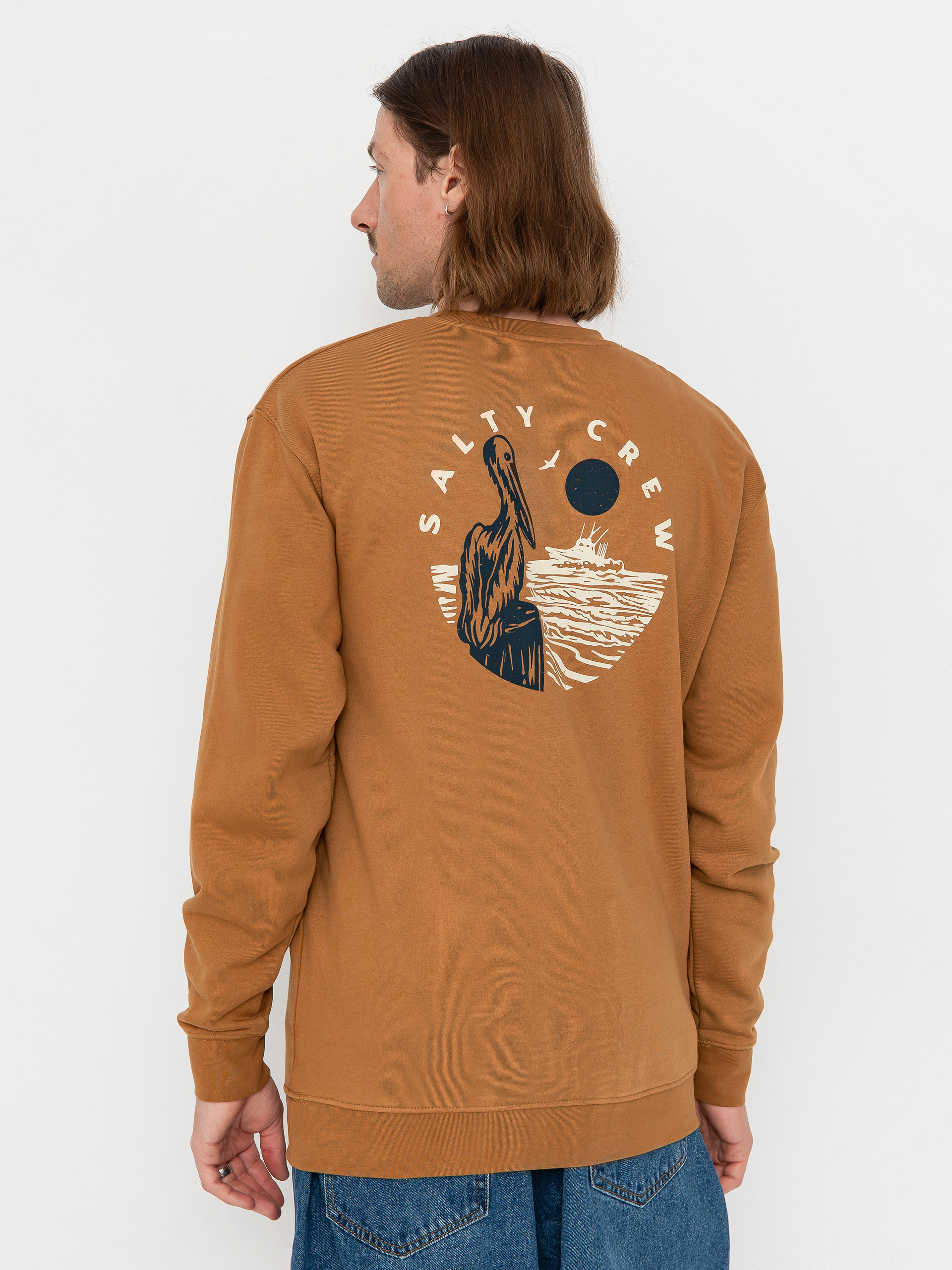 Hanorac Salty Crew Stake Out Crew (caramel)