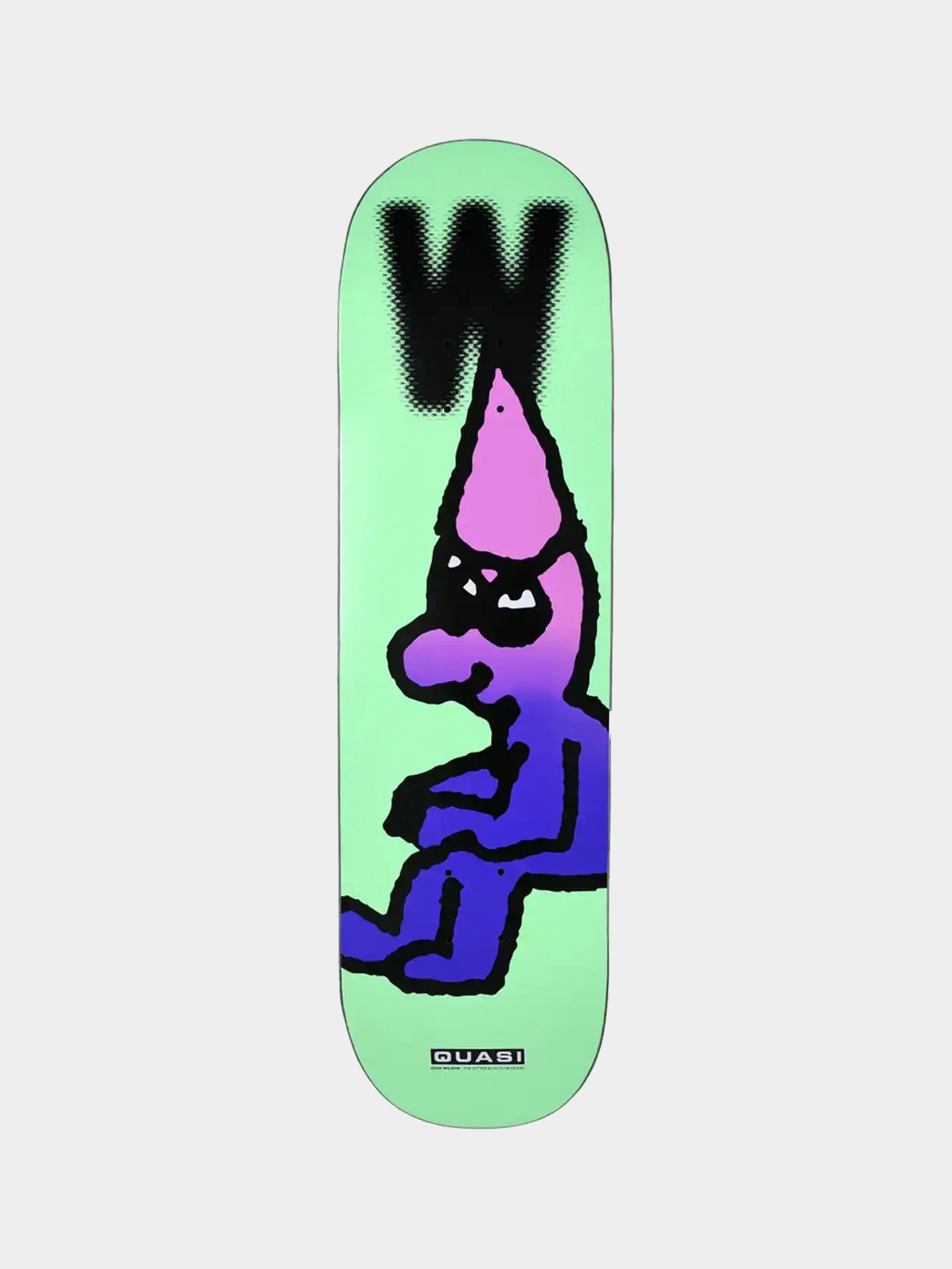 Placă Quasi Skateboards Wilson The Sitter (mint)
