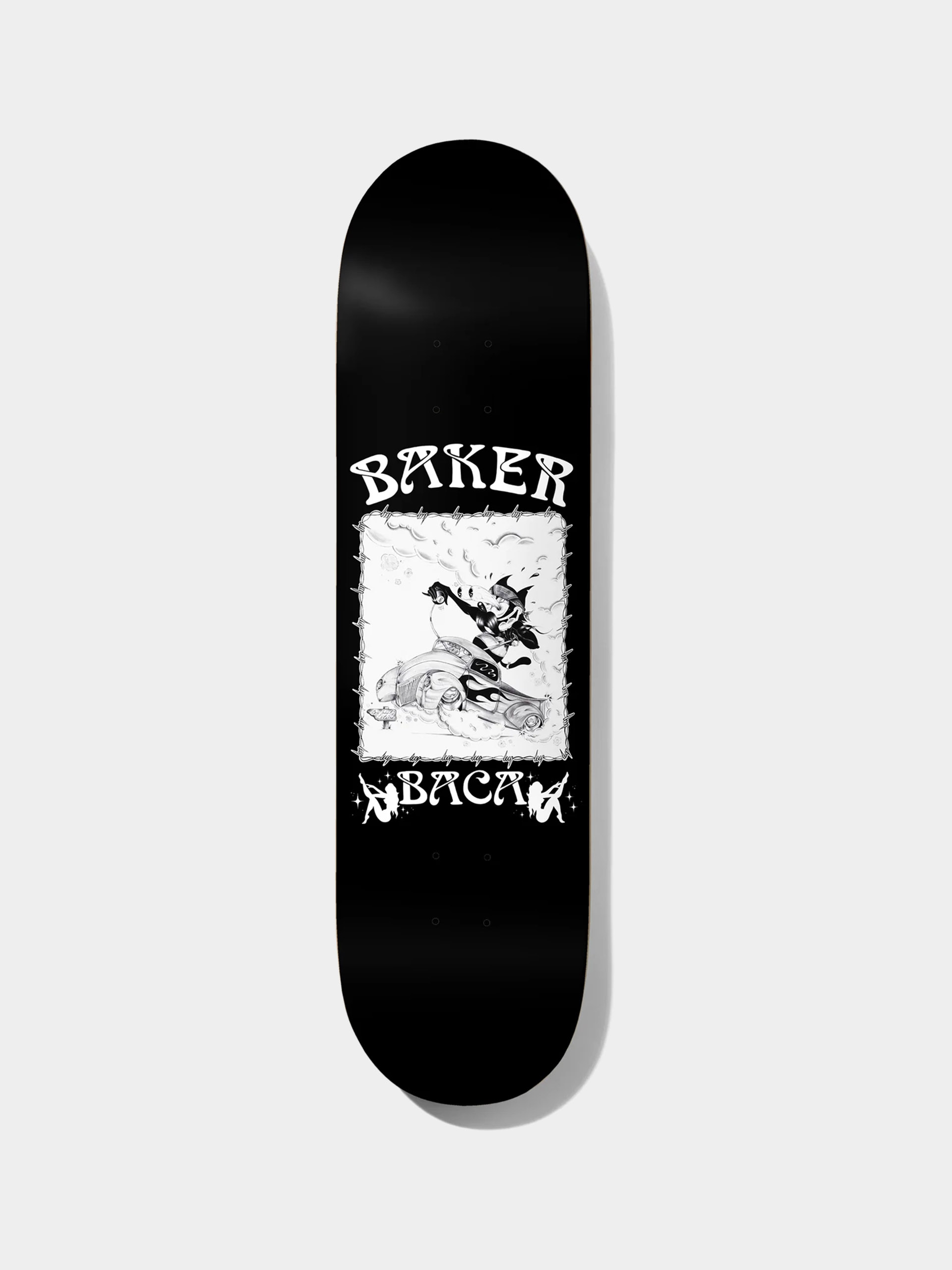 Placă Baker SB Skate Creep (black/white)