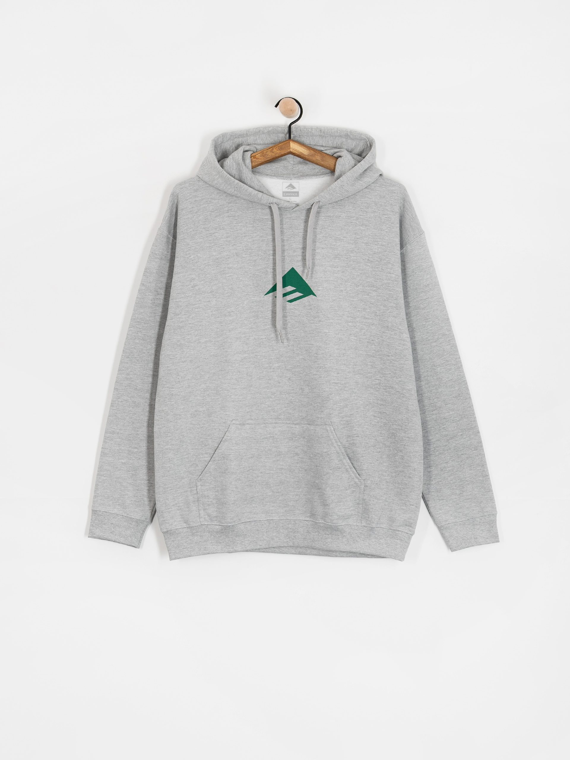 Hanorac cu glugă Emerica Triangle HD (grey/heather)