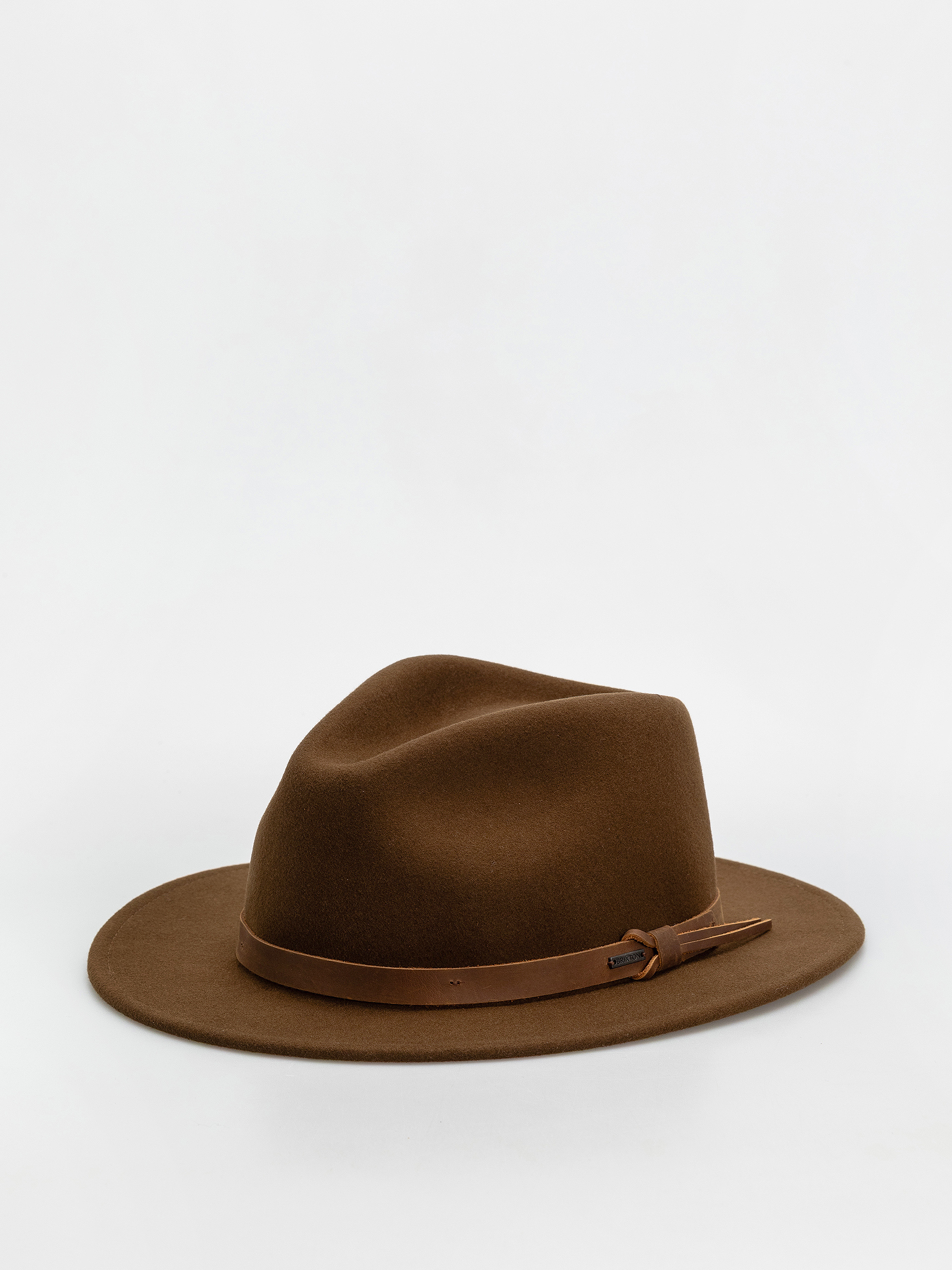 Pu0103lu0103rie Brixton Messer Traditional Fedora (coffee)