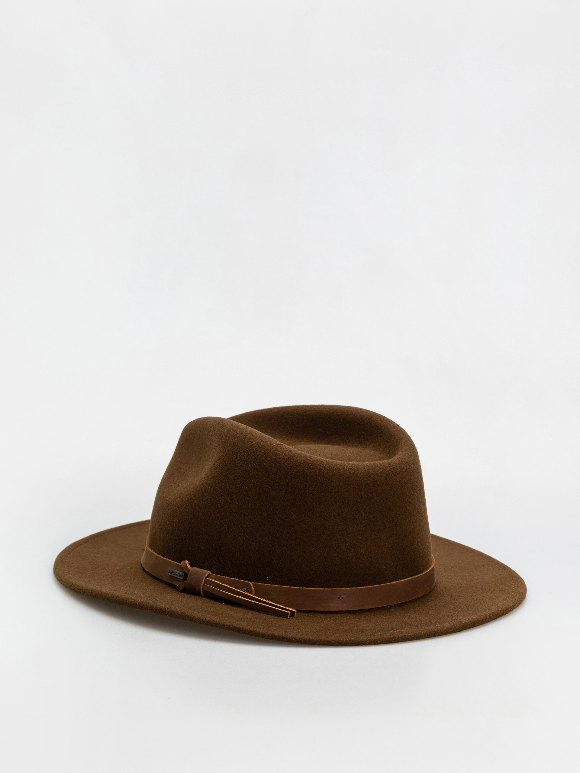 Pălărie Brixton Messer Traditional Fedora (coffee)