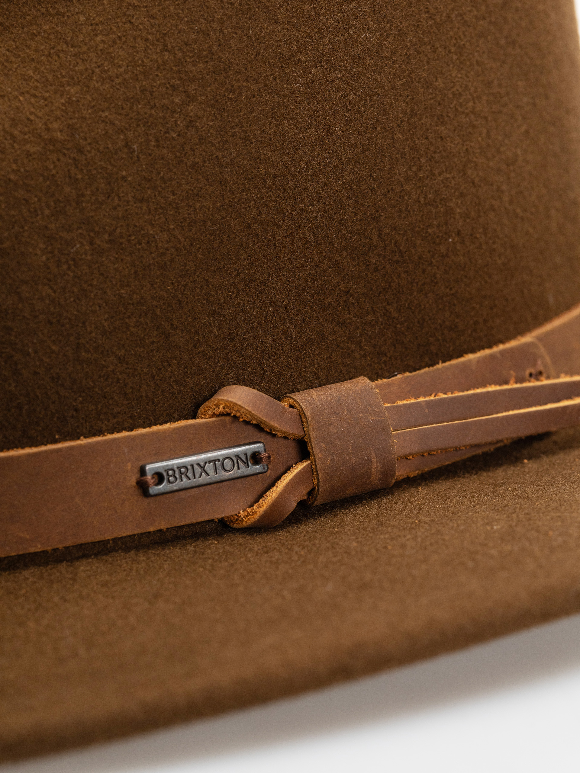 Pălărie Brixton Messer Traditional Fedora (coffee)