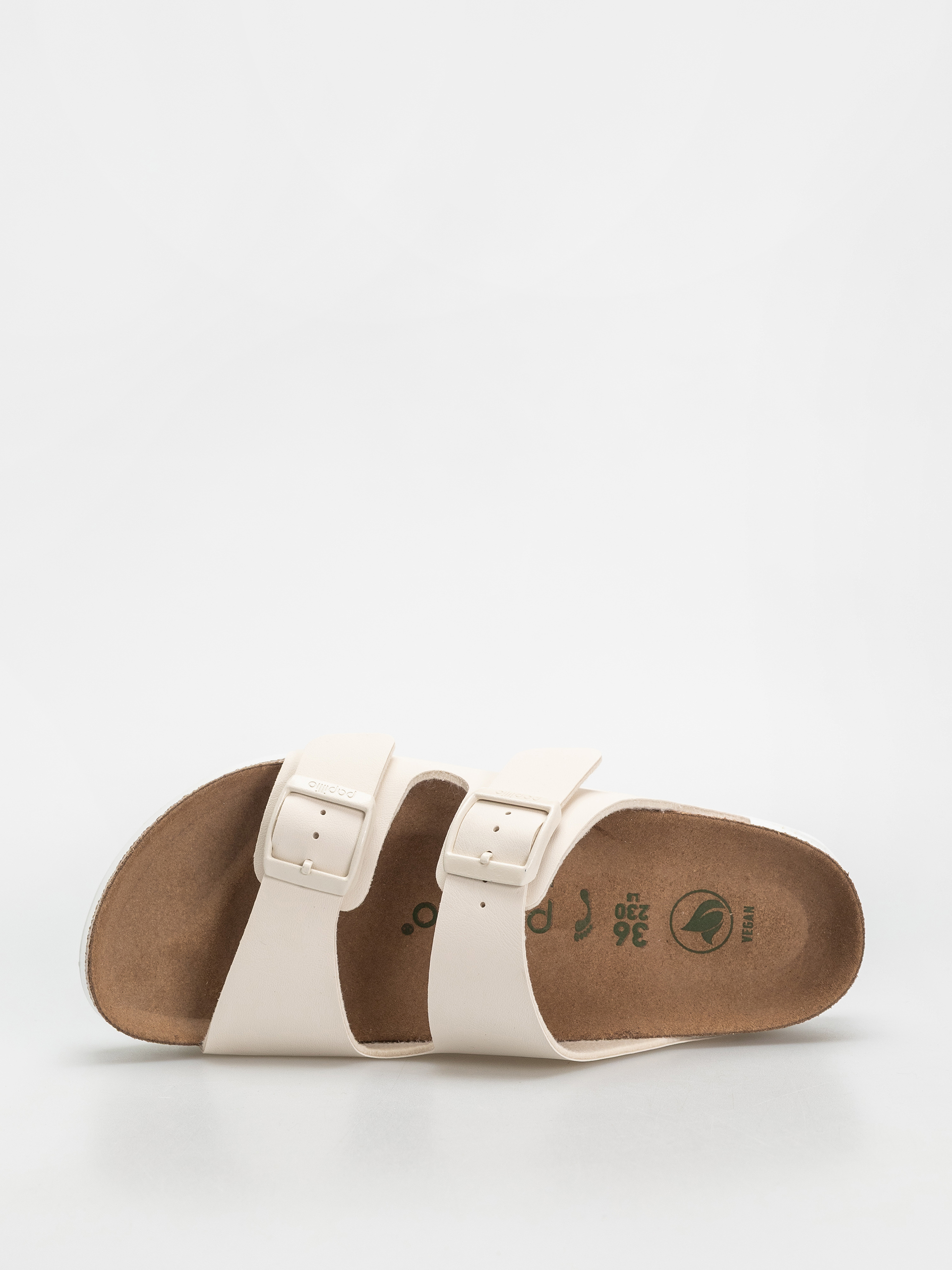 Șlapi Birkenstock Arizona Flex Platform Vegan Narrow Wmn (eggshell)