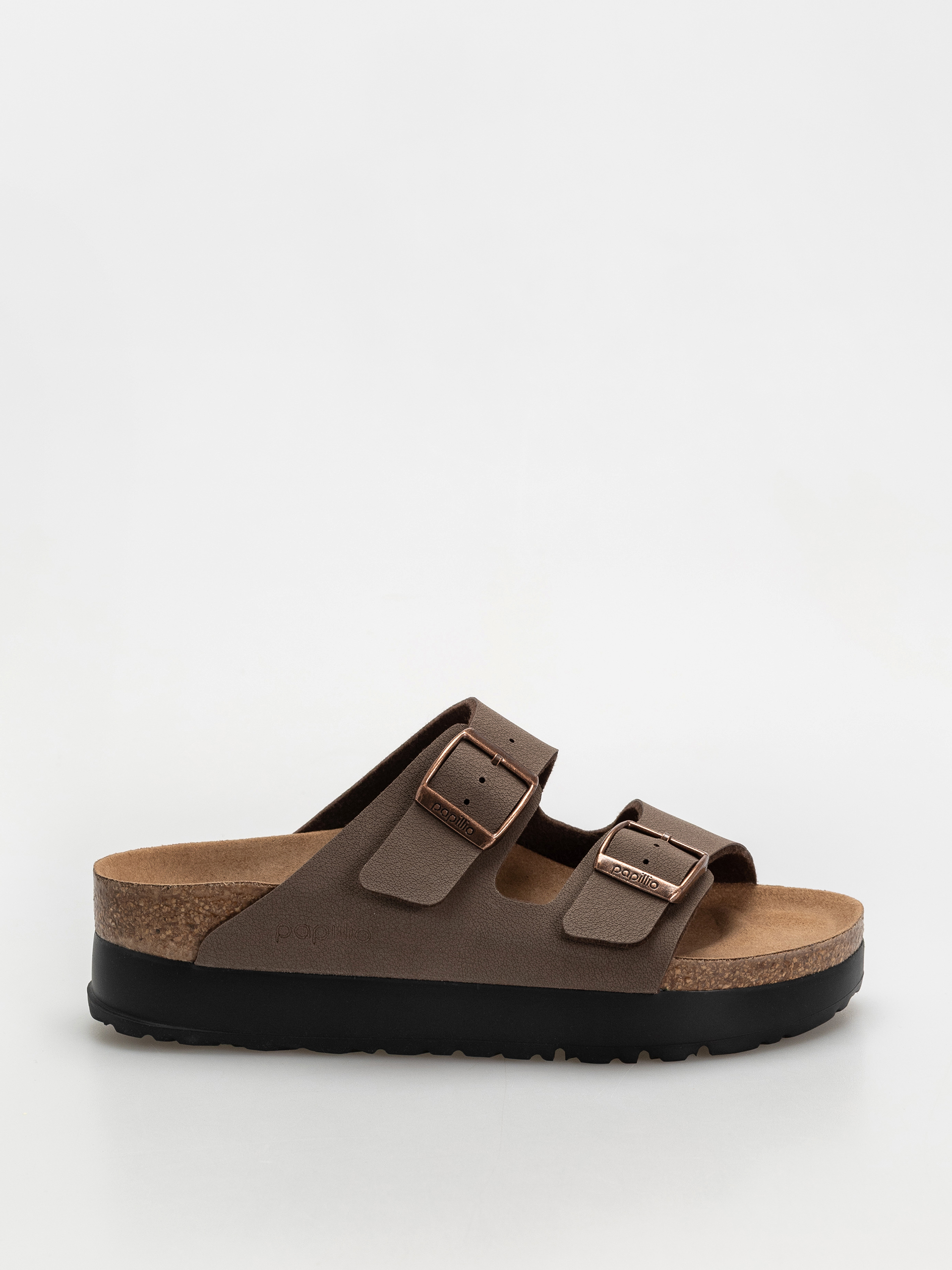 Șlapi Birkenstock Arizona Flex Platform Vegan Narrow Wmn (mocca)