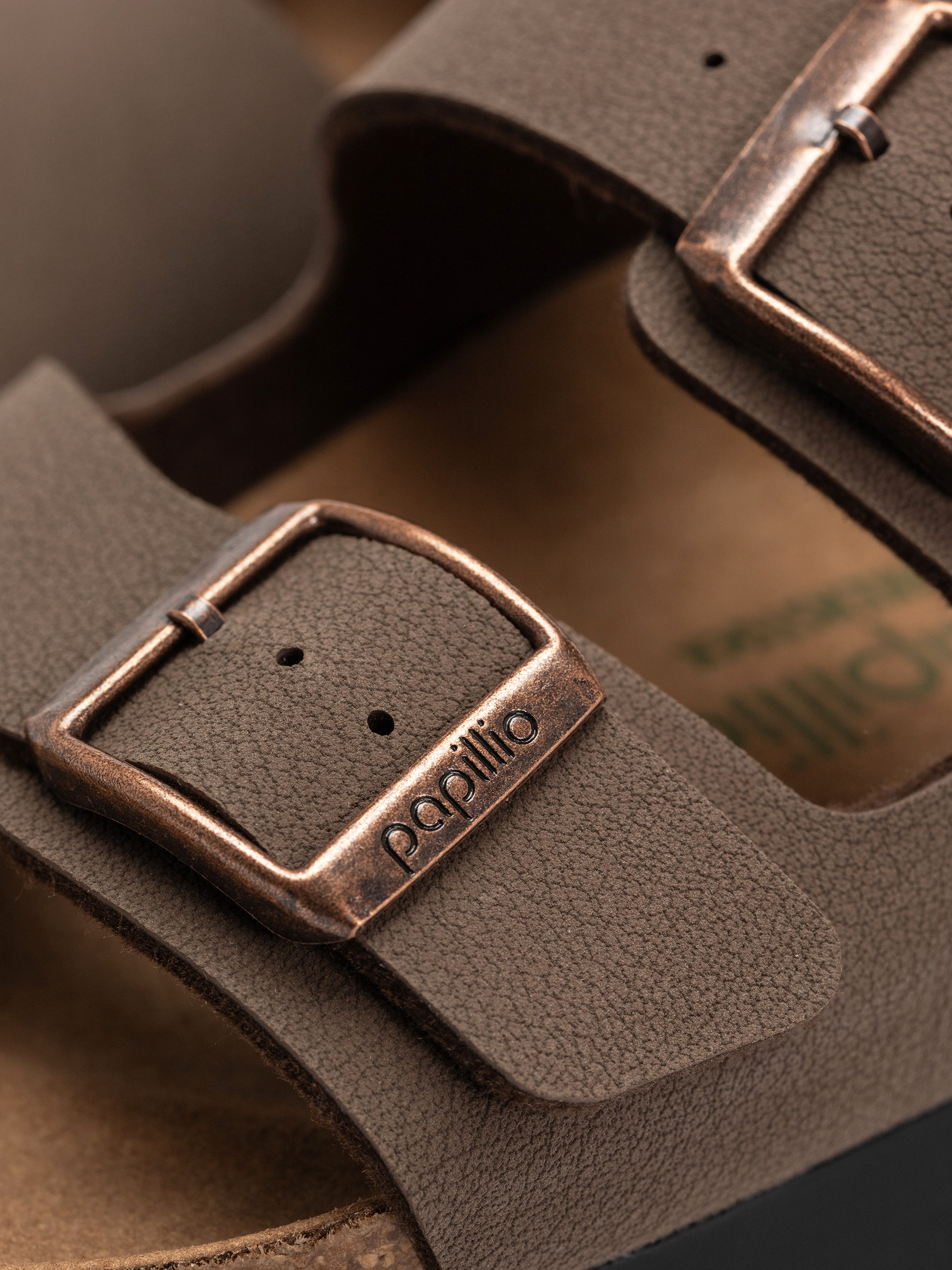 Șlapi Birkenstock Arizona Flex Platform Vegan Narrow Wmn (mocca)