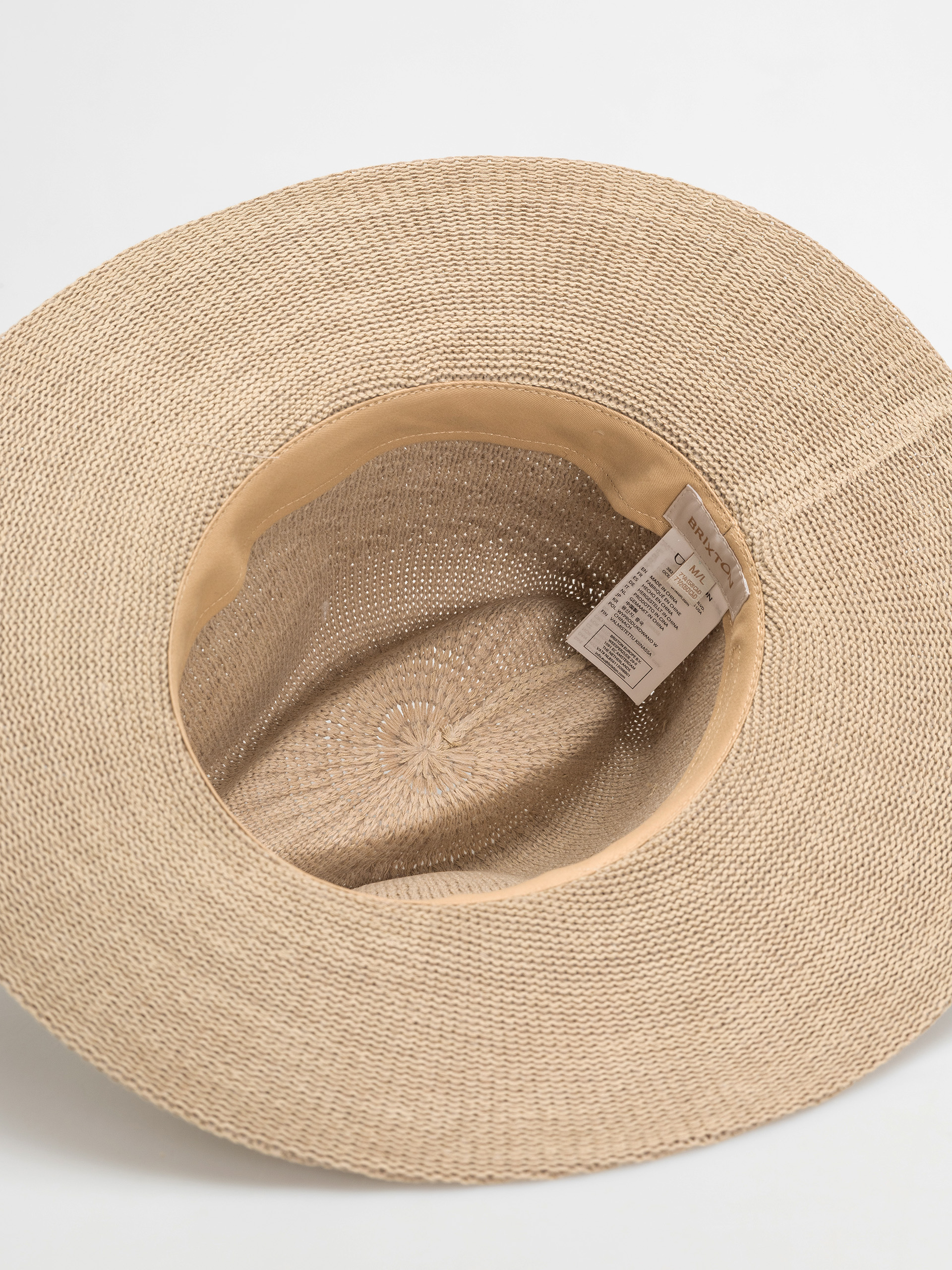 Pălărie Brixton Lyons Knit Pattern Packable Ha Wmn (light tan/light tan)