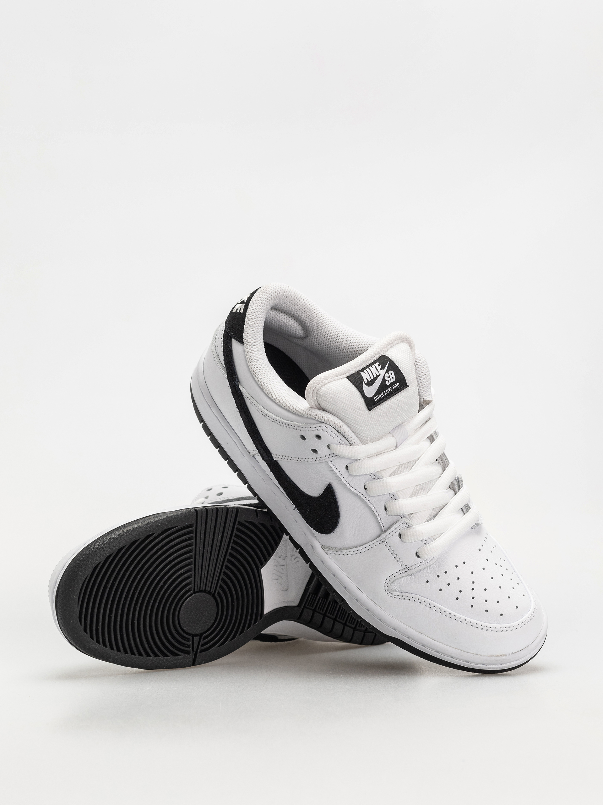Pantofi Nike SB Dunk Low Pro - alb (white/black white black) Pantofi Nike SB Dunk Low Pro - alb (white/black white black)