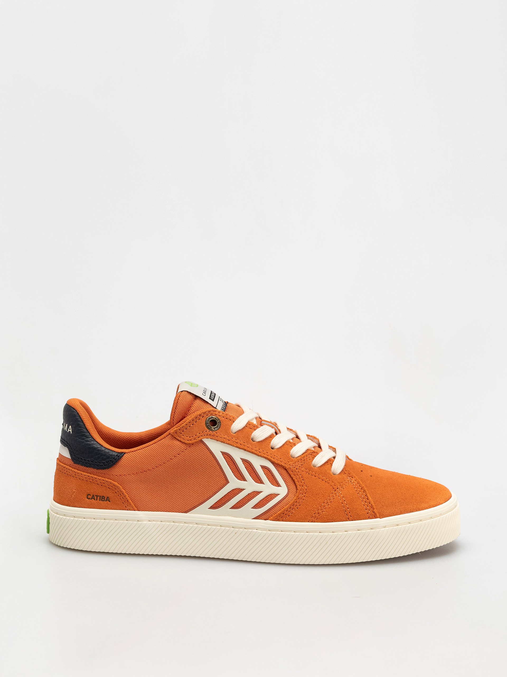 Pantofi Cariuma Catiba Pro 2.0 (burnt orange suede and cordura ivory logo navy)