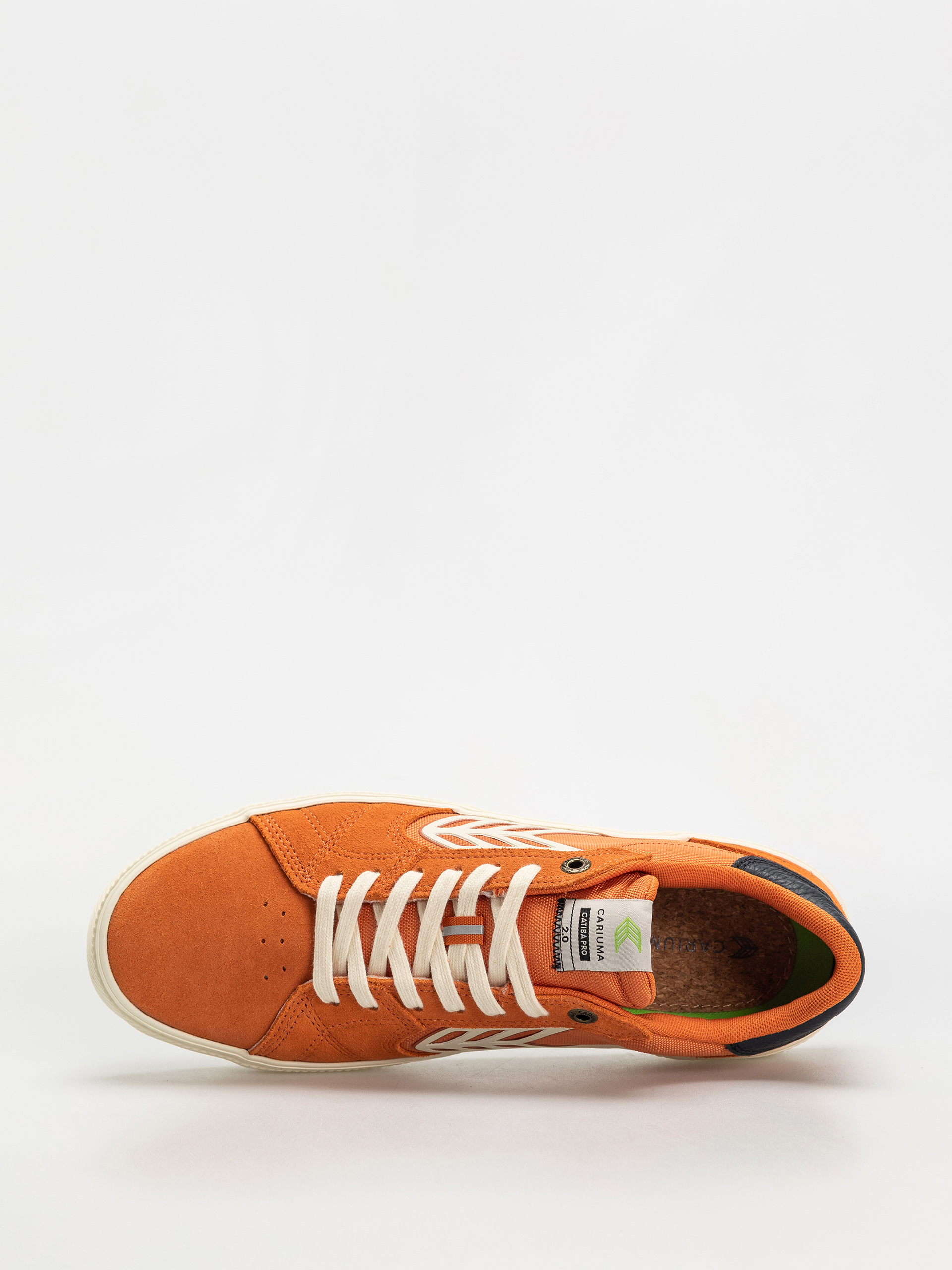Pantofi Cariuma Catiba Pro 2.0 (burnt orange suede and cordura ivory logo navy)
