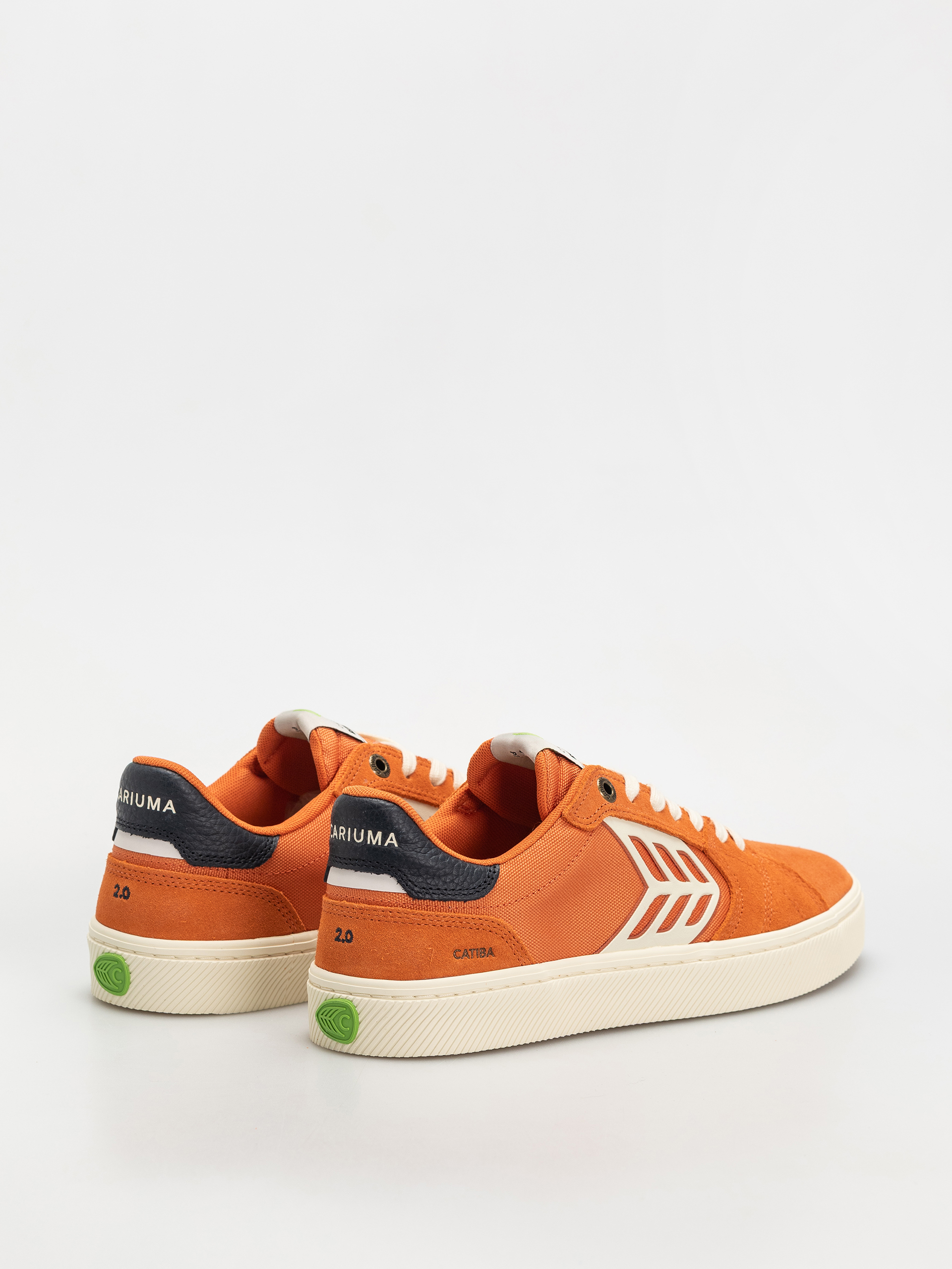 Pantofi Cariuma Catiba Pro 2.0 (burnt orange suede and cordura ivory logo navy)
