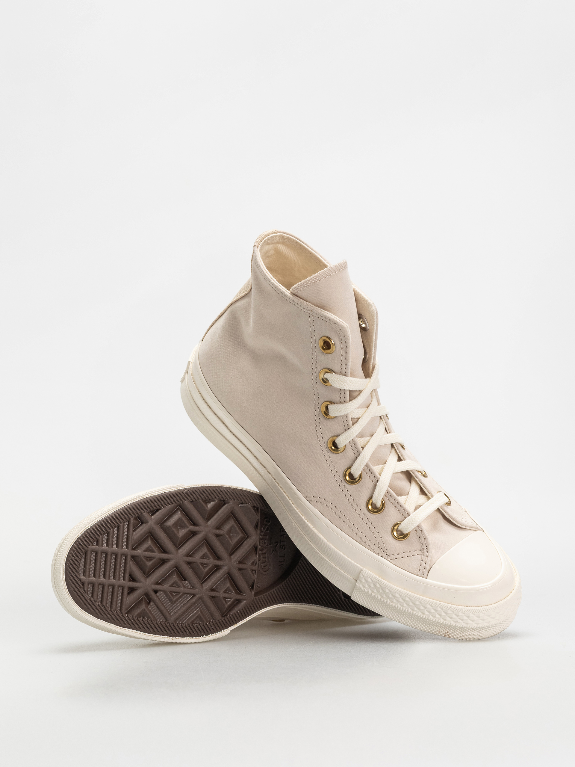 Teniși Converse Chuck 70 Hi (light dune/egret/black)