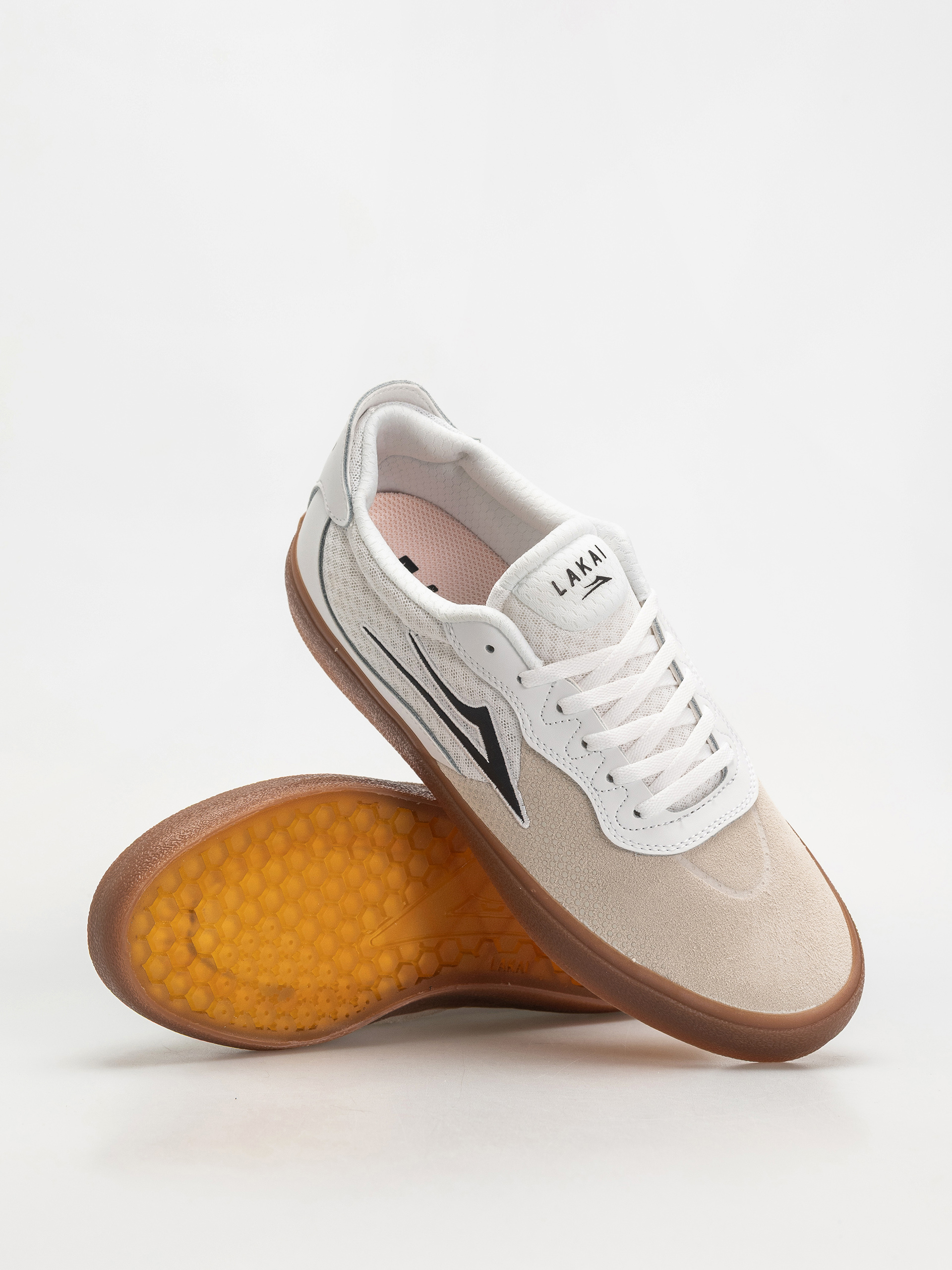 Pantofi Lakai Essex (white/gum/leather)
