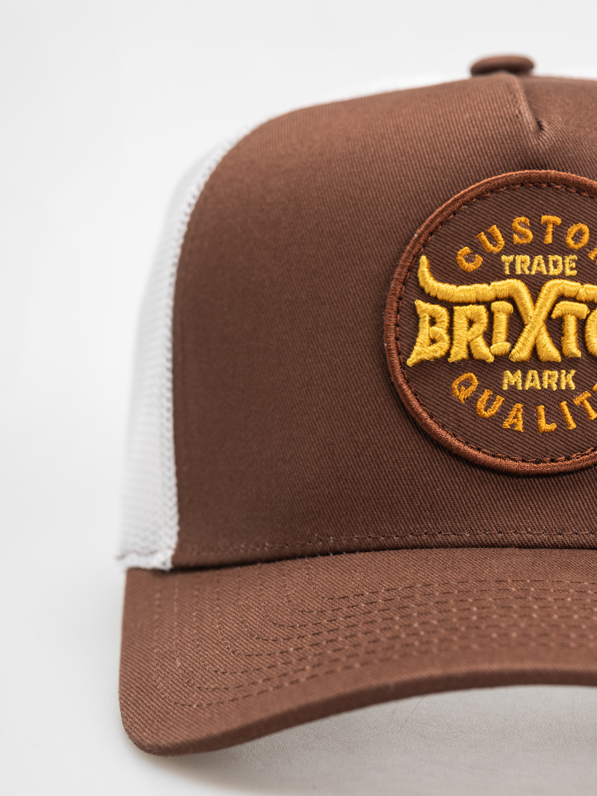 Șapcă Brixton Gibson C Np Mp Trucker (brown/off white)